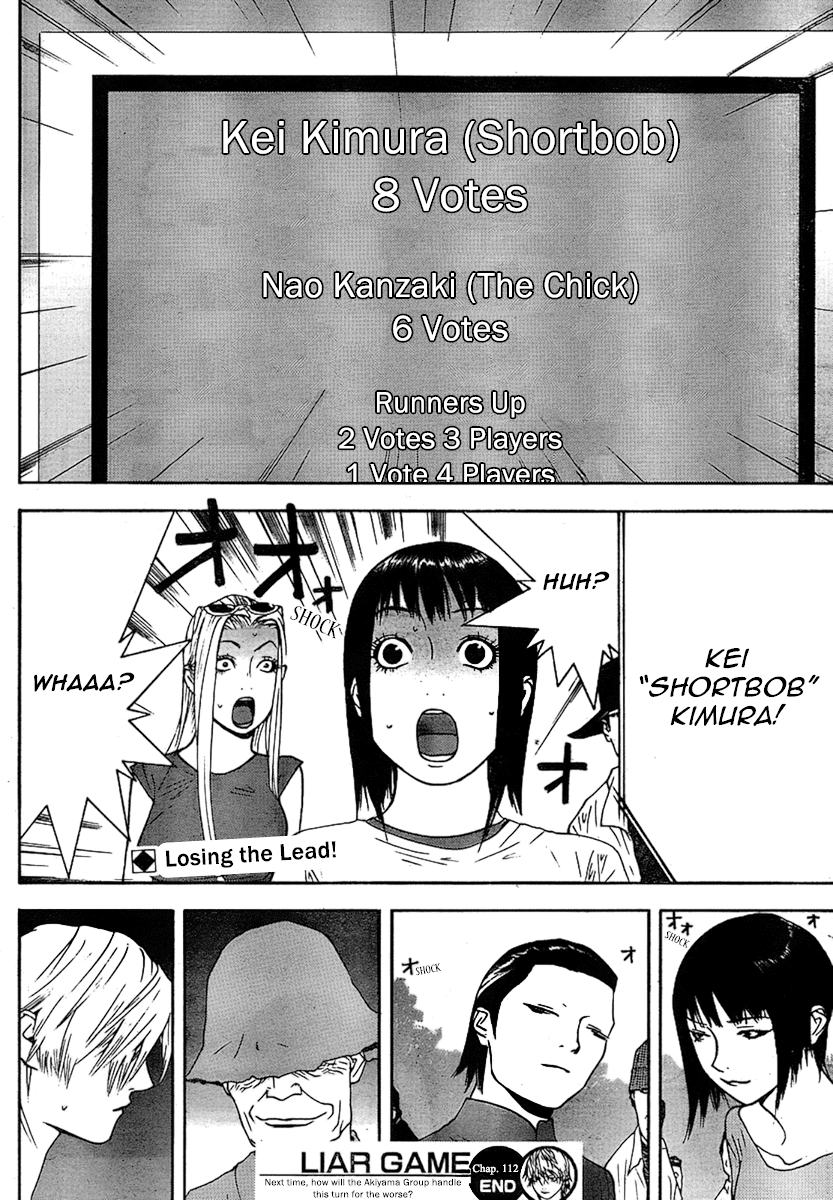 Read Liar Game ENGLISH Manga Online