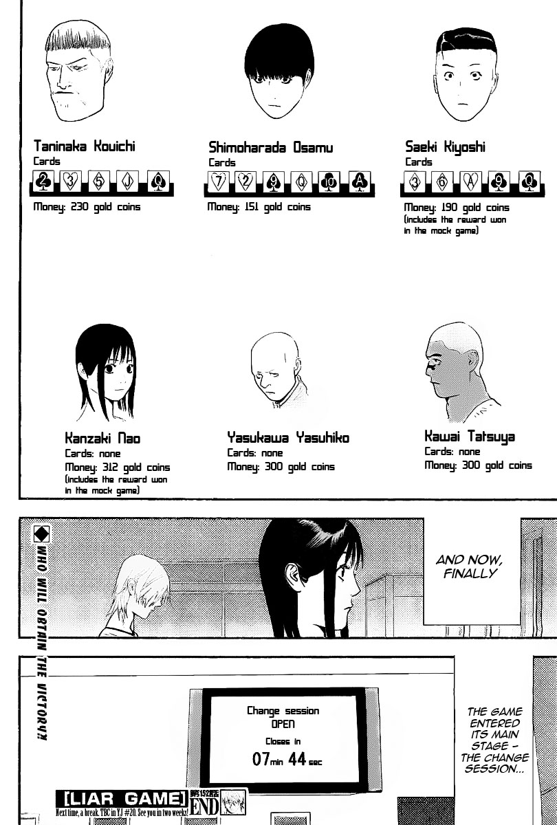 Read Liar Game ENGLISH Manga Online