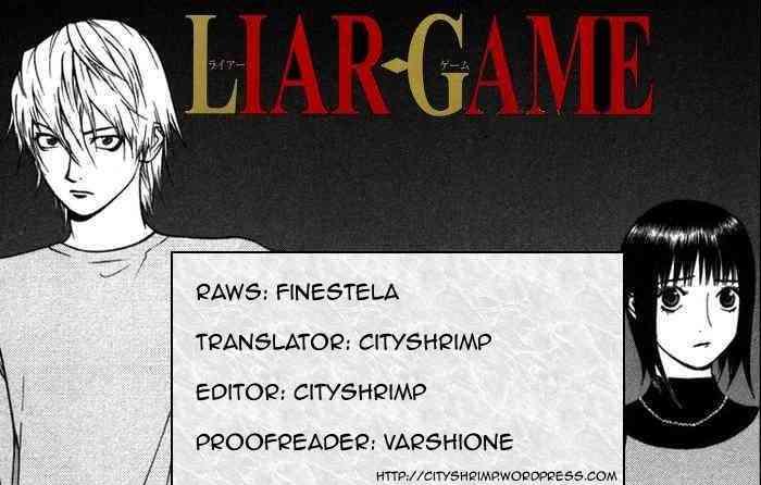 Read Liar Game ENGLISH Manga Online