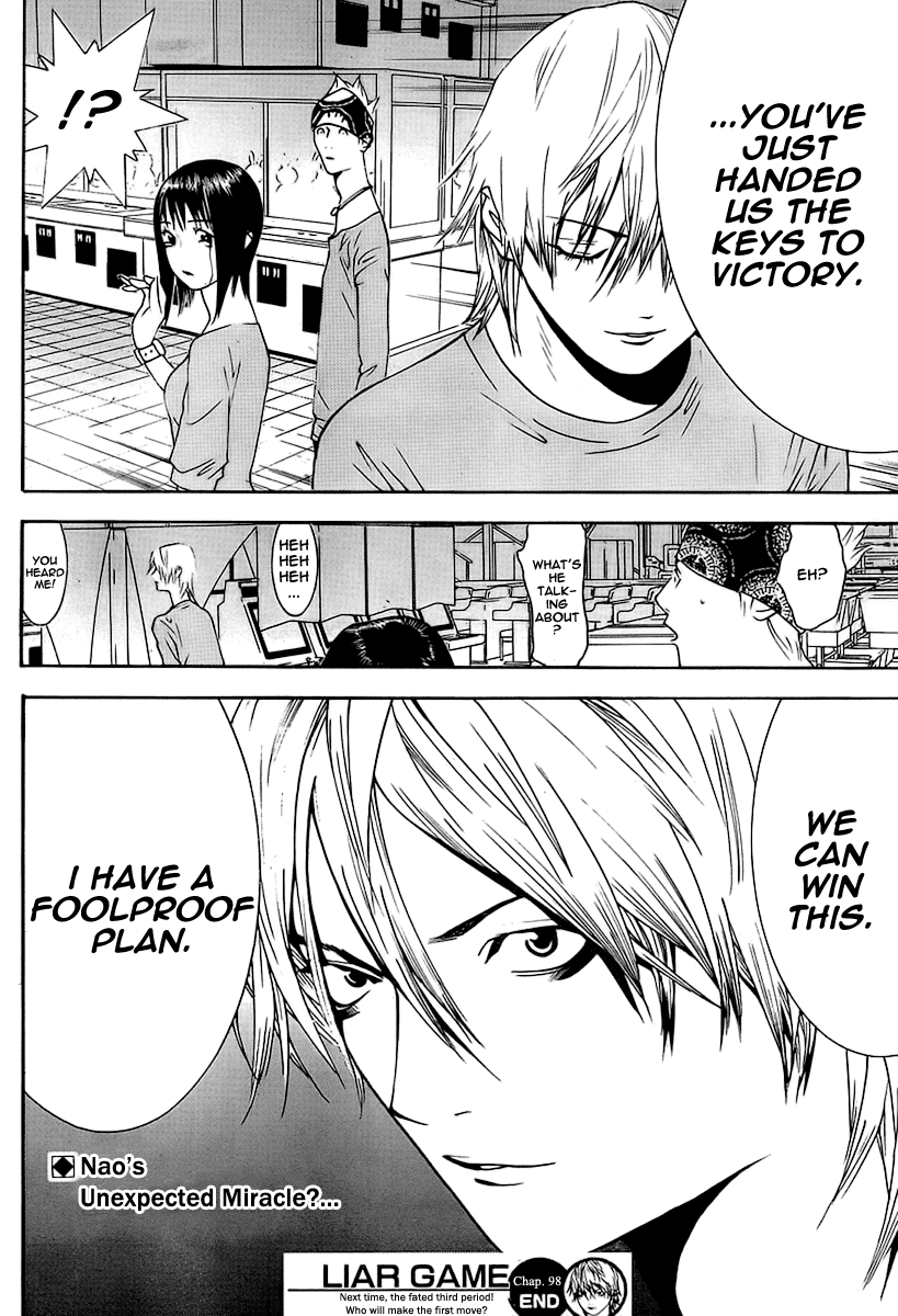 Read Liar Game ENGLISH Manga Online