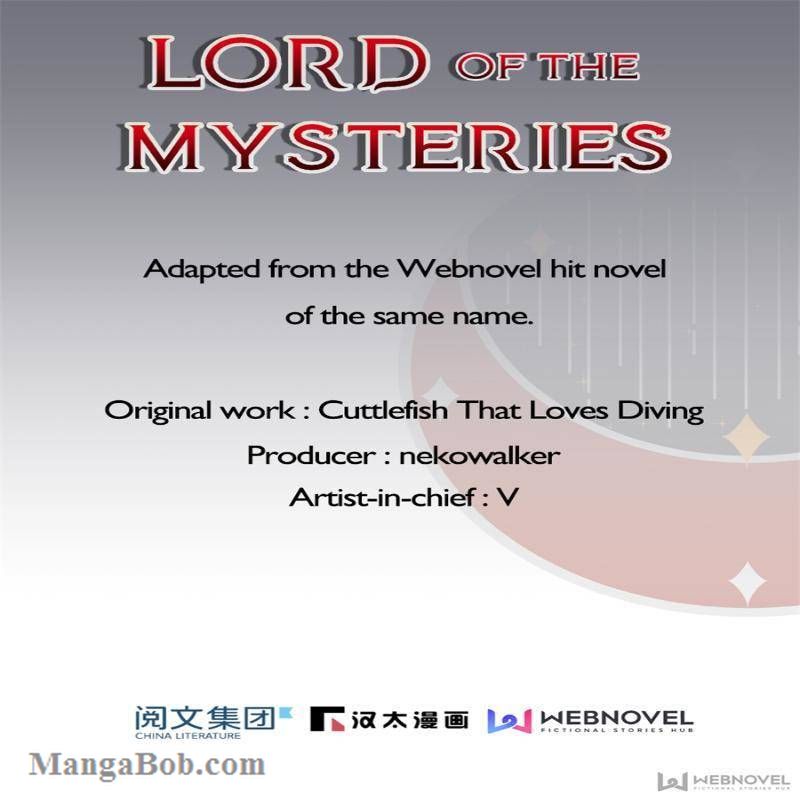 Read Lord of the Mysteries ENGLISH Manga Online