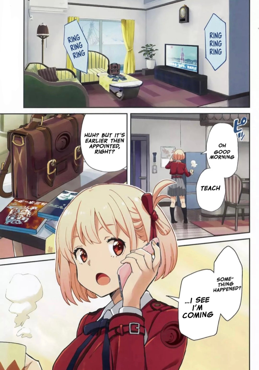 Read Lycoris Recoil ENGLISH Manga Online