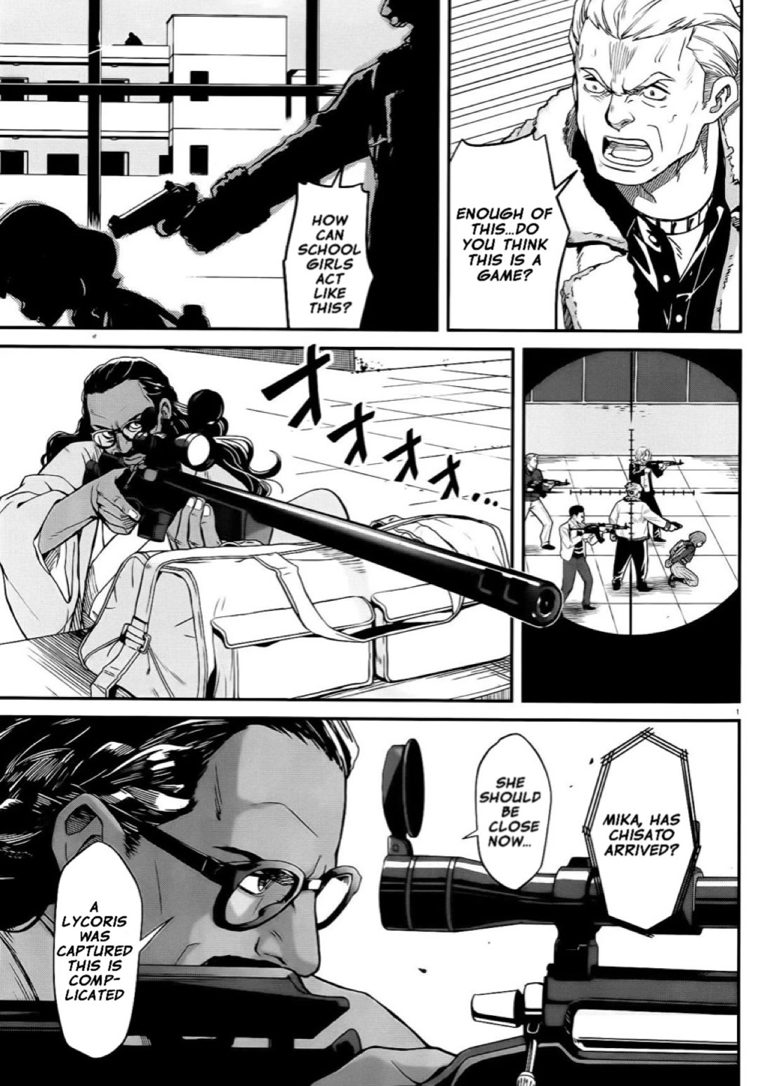 Read Lycoris Recoil ENGLISH Manga Online