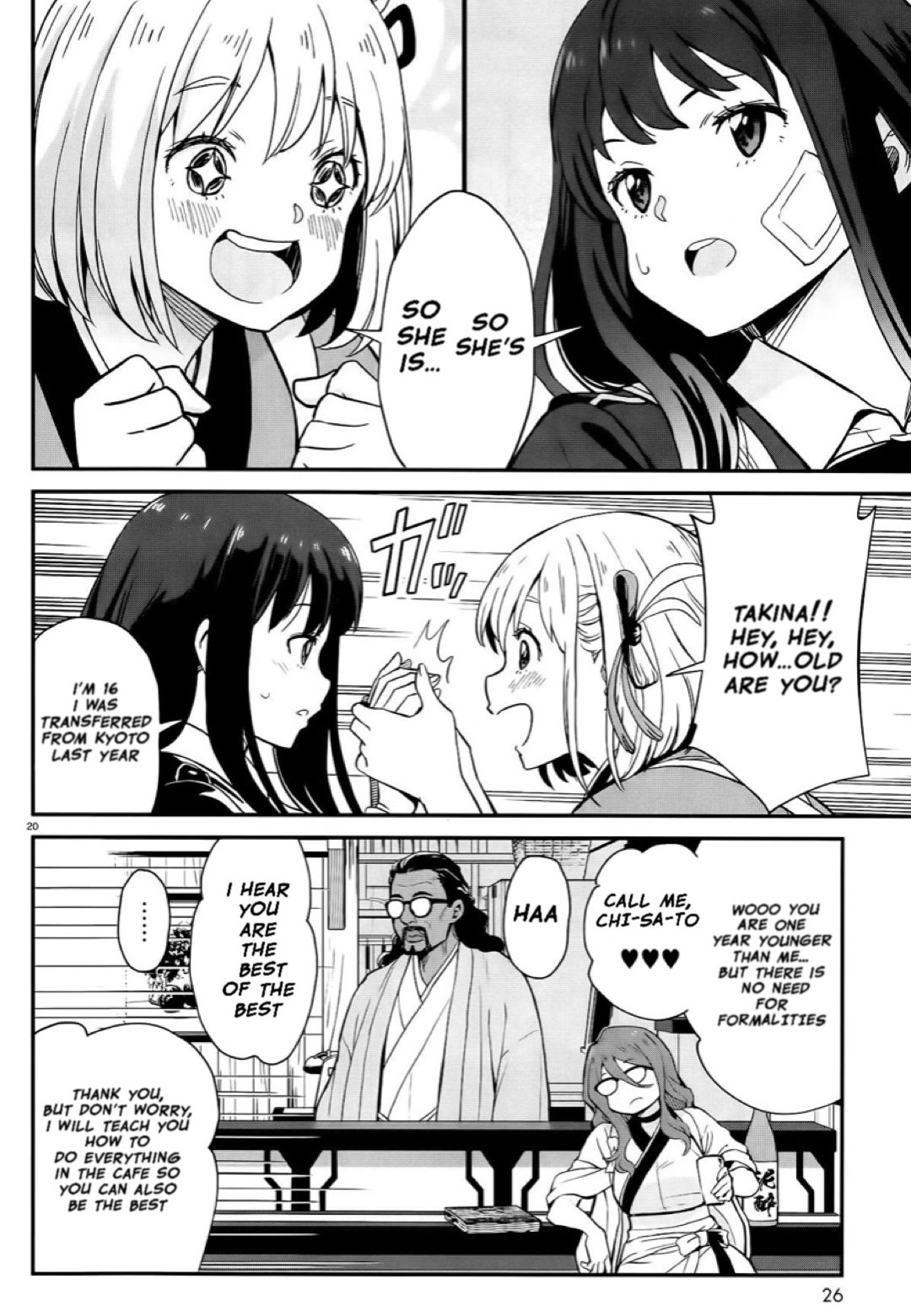 Read Lycoris Recoil ENGLISH Manga Online