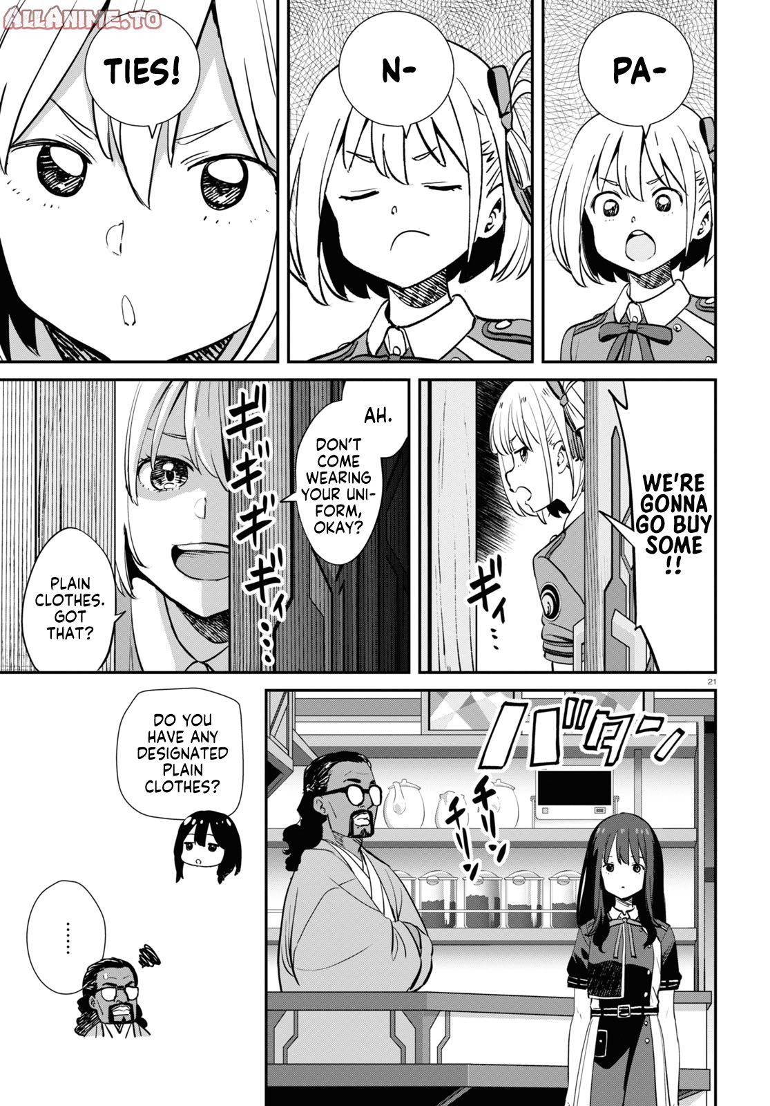 Read Lycoris Recoil ENGLISH Manga Online