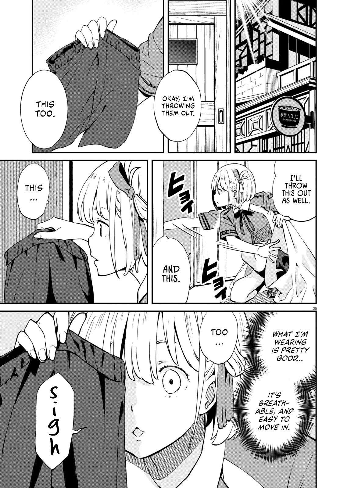 Read Lycoris Recoil ENGLISH Manga Online