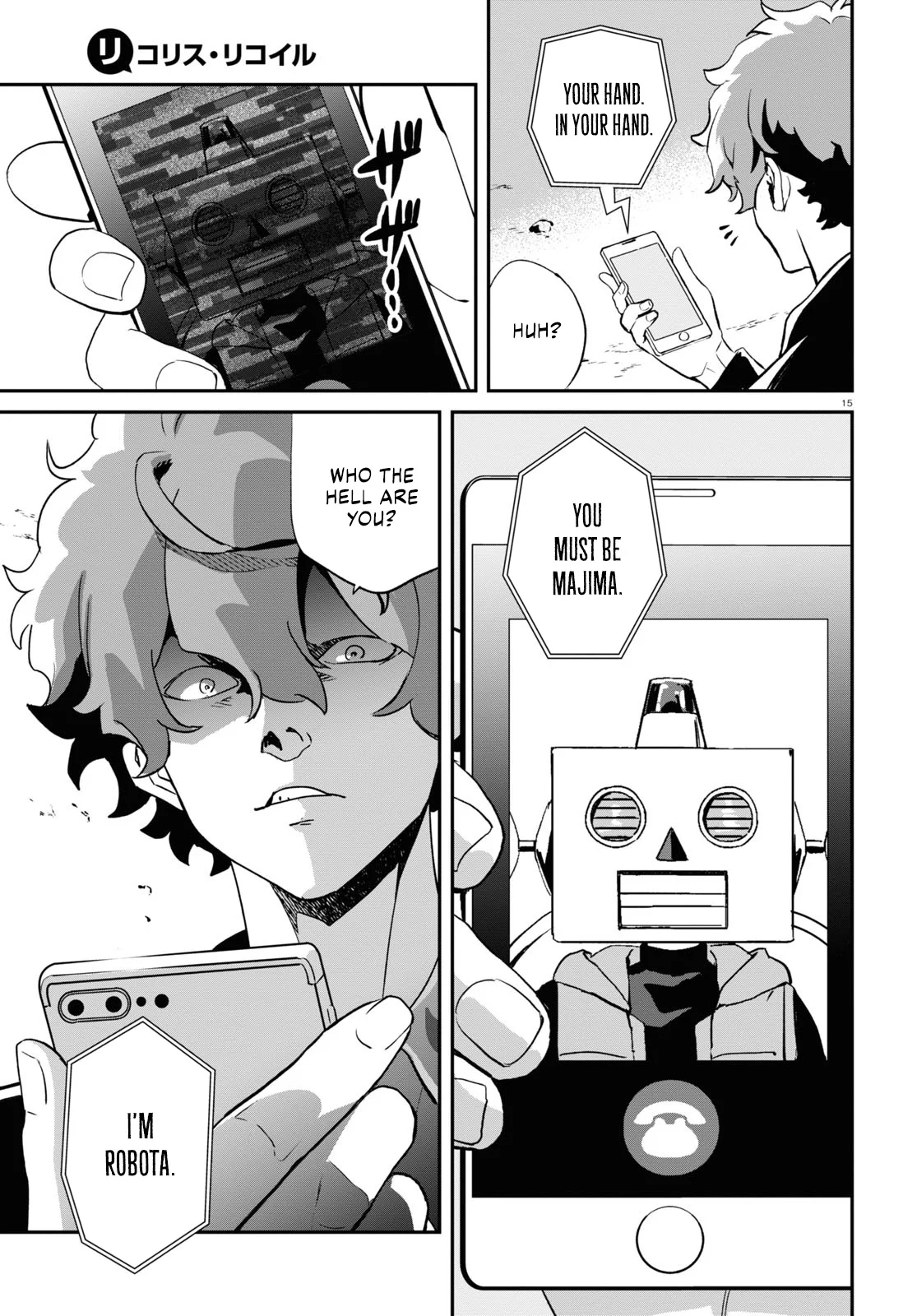 Read Lycoris Recoil ENGLISH Manga Online