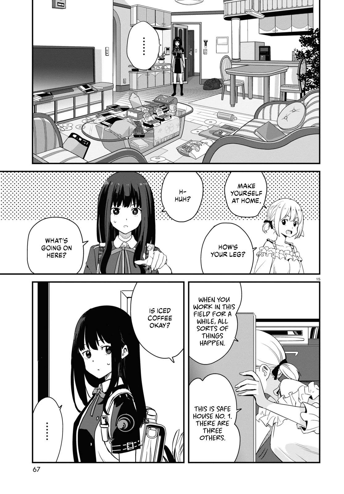 Read Lycoris Recoil ENGLISH Manga Online