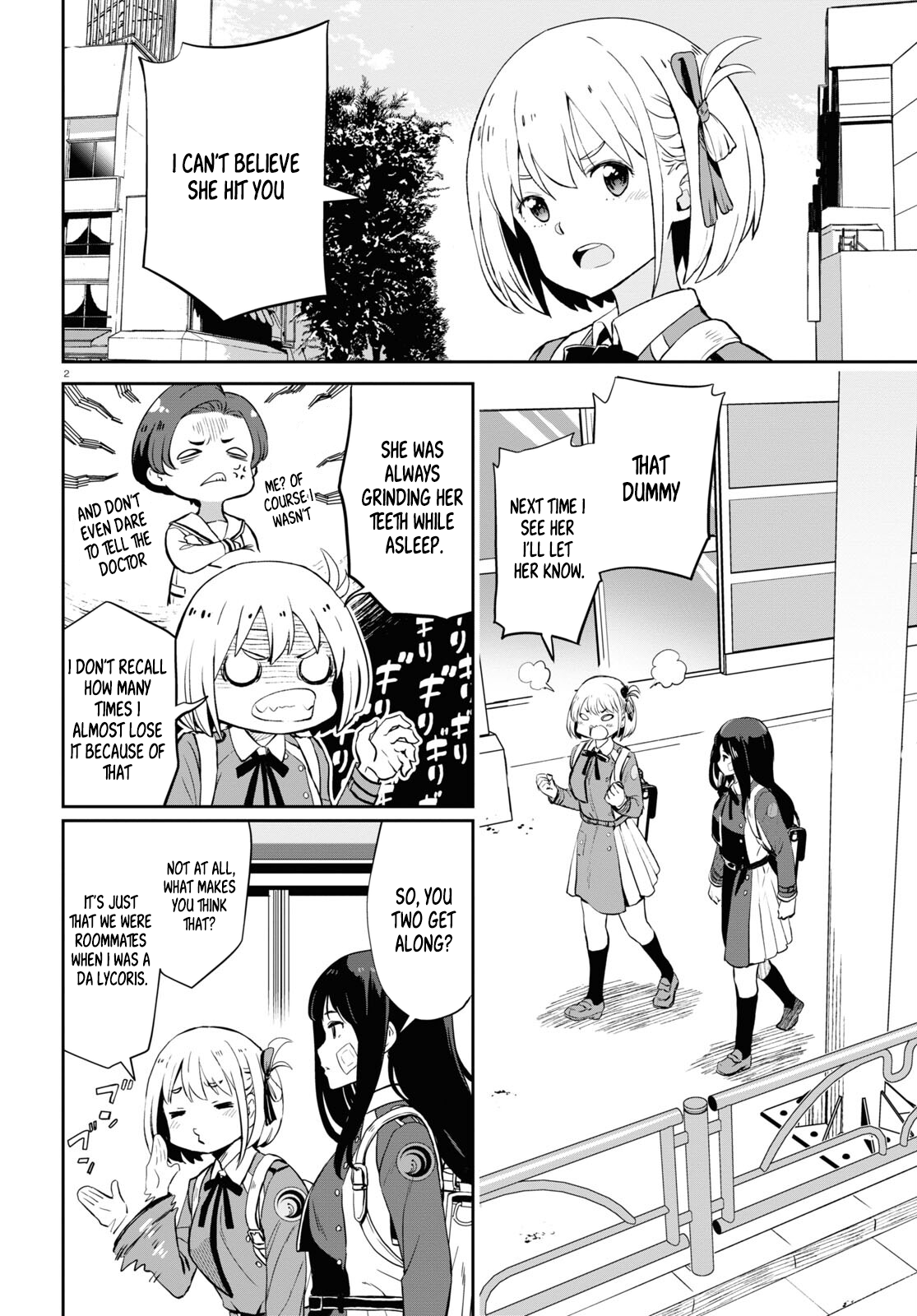 Read Lycoris Recoil ENGLISH Manga Online