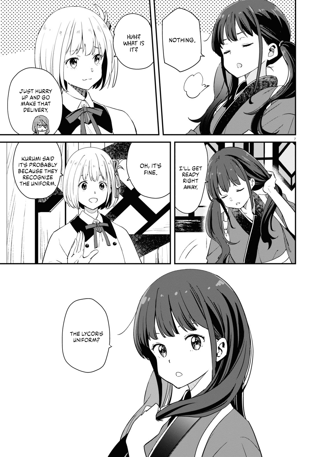 Read Lycoris Recoil ENGLISH Manga Online