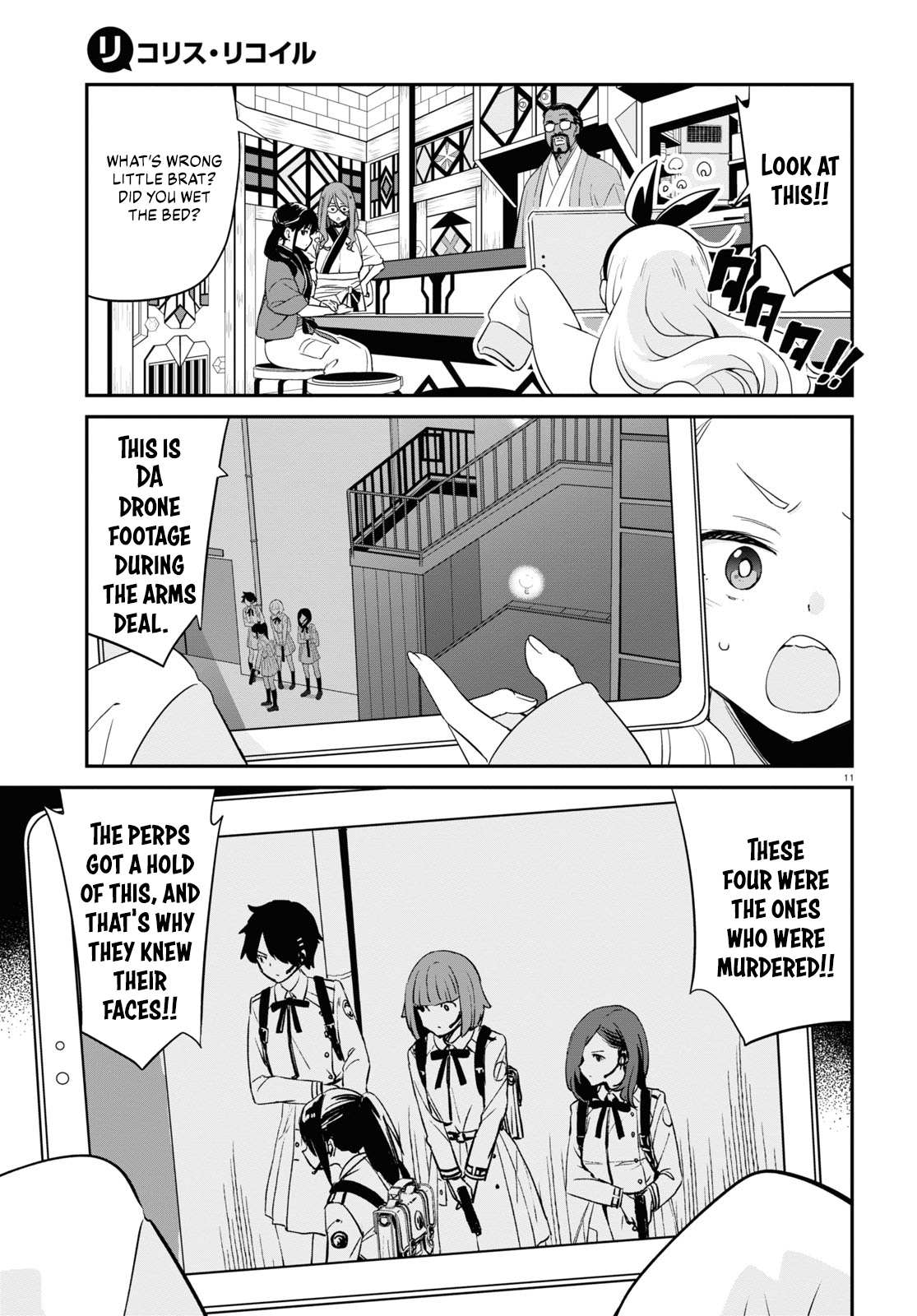 Read Lycoris Recoil ENGLISH Manga Online