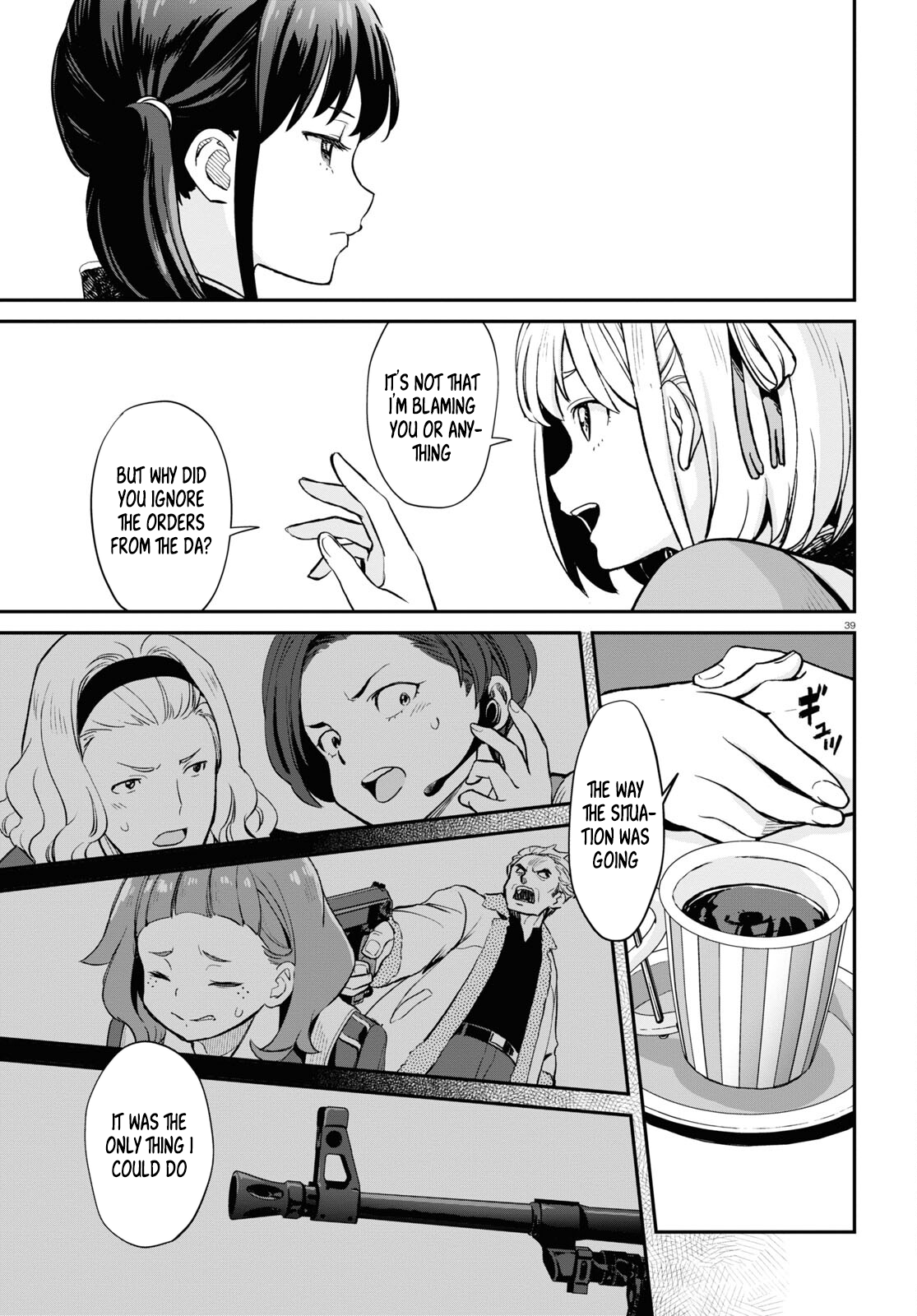 Read Lycoris Recoil ENGLISH Manga Online