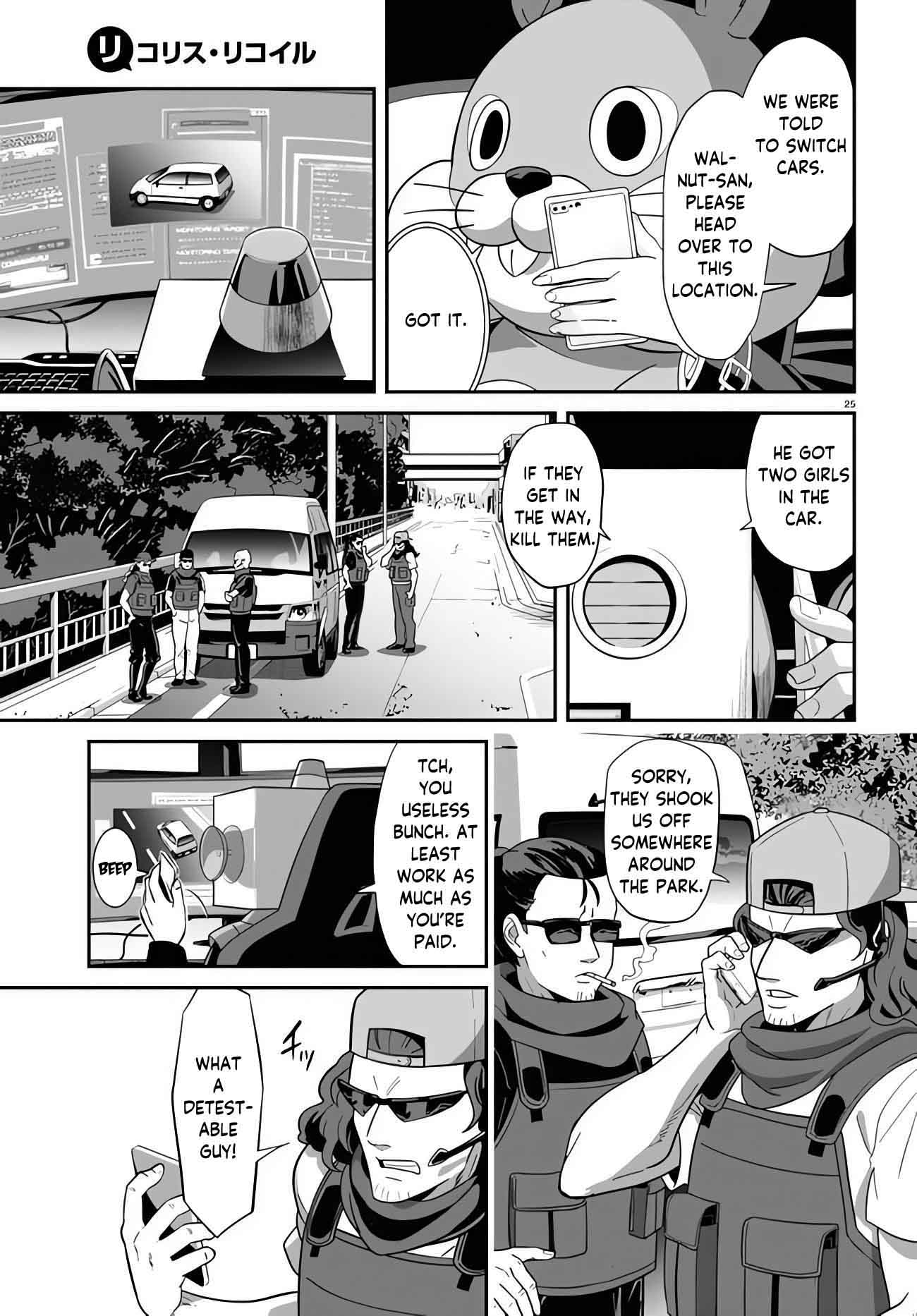 Read Lycoris Recoil ENGLISH Manga Online