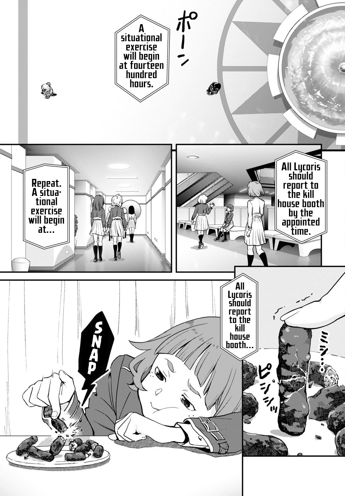 Read Lycoris Recoil ENGLISH Manga Online