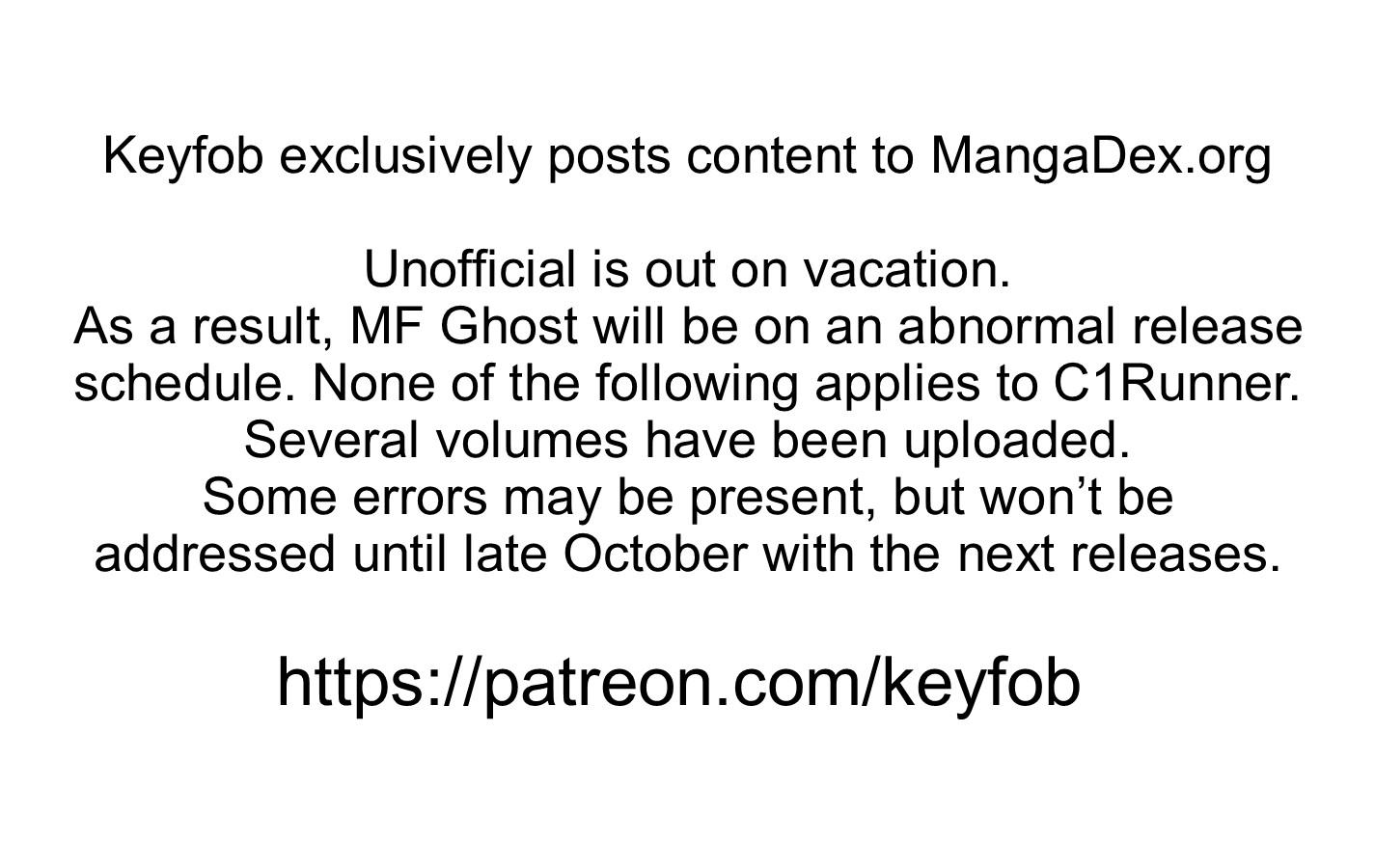 Read MF Ghost ENGLISH Manga Online