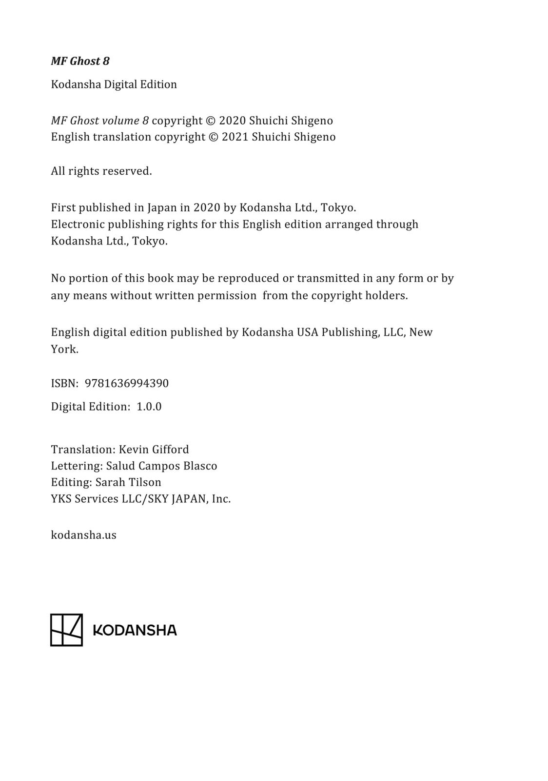 Read MF Ghost ENGLISH Manga Online