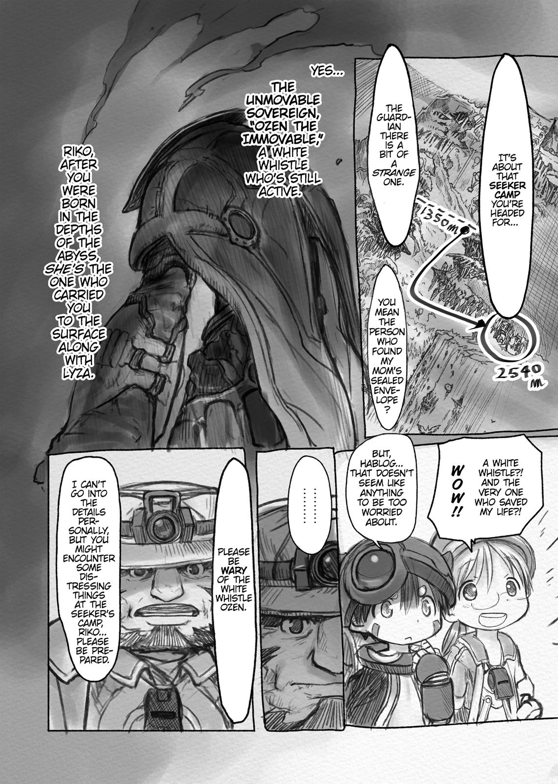 Read Made in Abyss ENGLISH Manga Online
