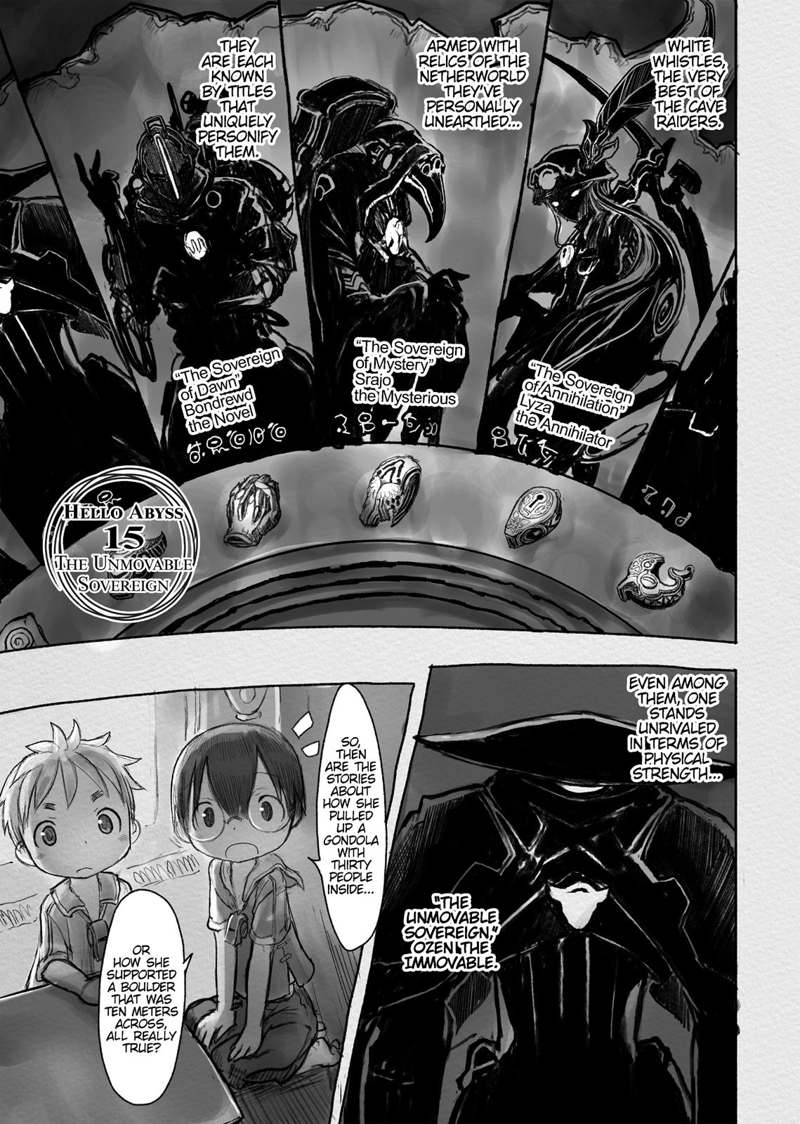 Read Made in Abyss ENGLISH Manga Online