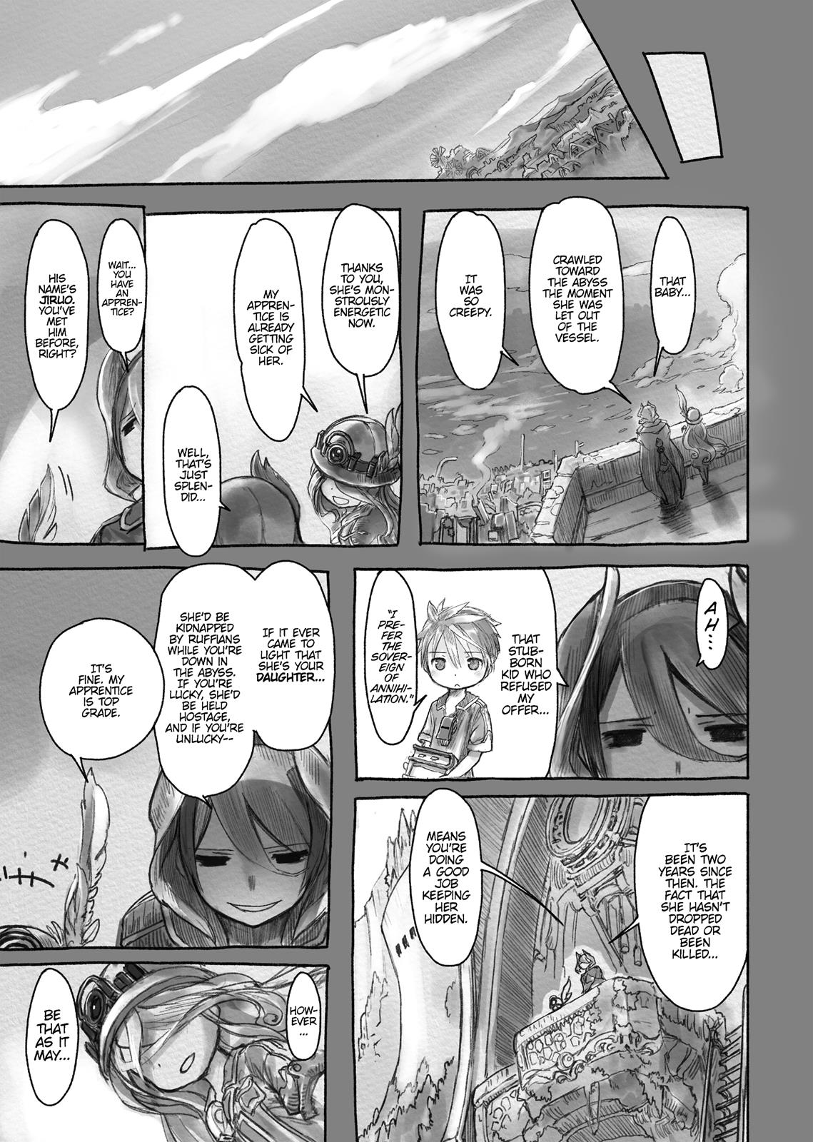 Read Made in Abyss ENGLISH Manga Online