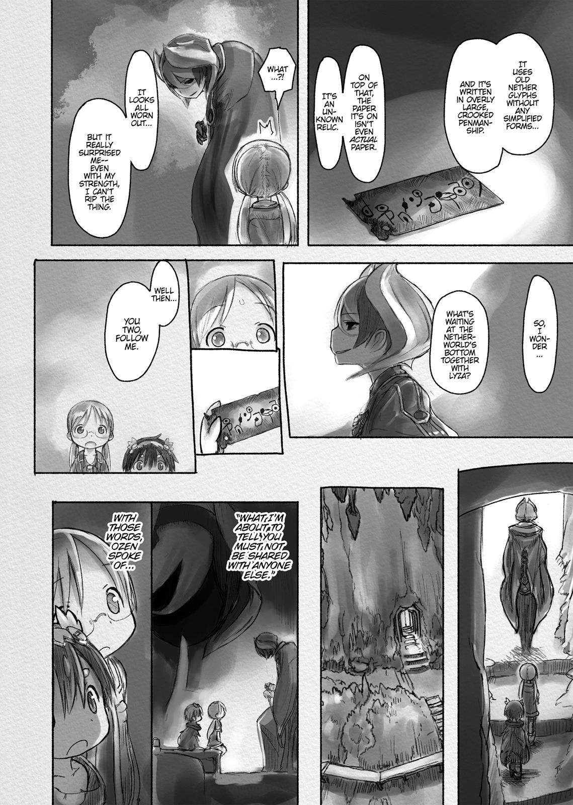 Read Made in Abyss ENGLISH Manga Online