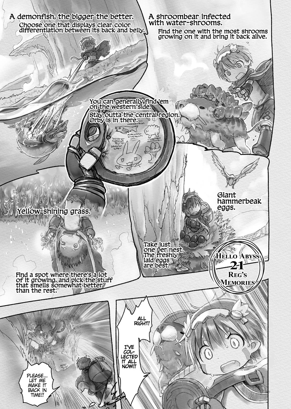 Read Made in Abyss ENGLISH Manga Online