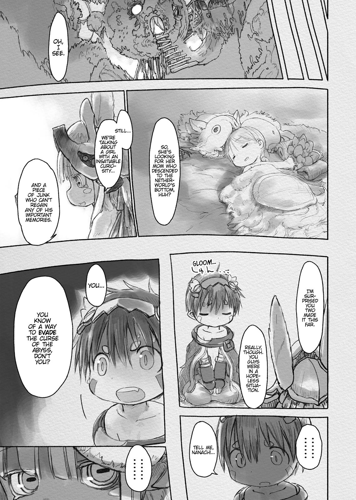 Read Made in Abyss ENGLISH Manga Online