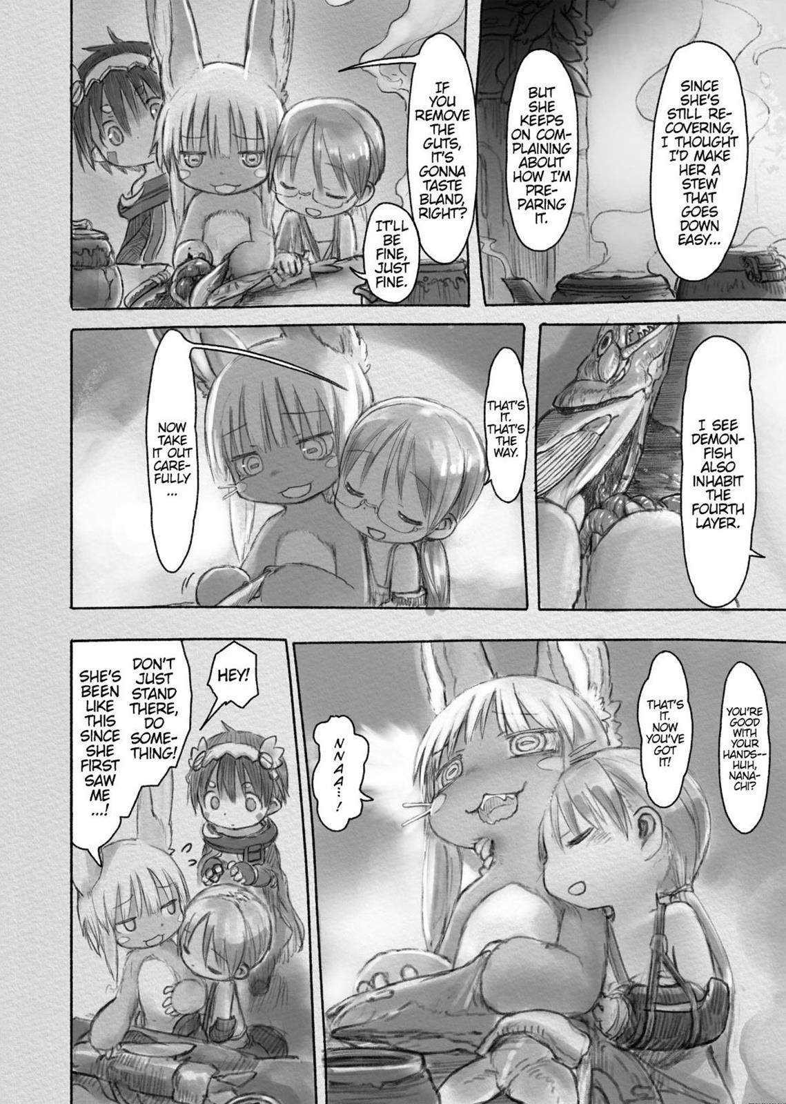 Read Made in Abyss ENGLISH Manga Online