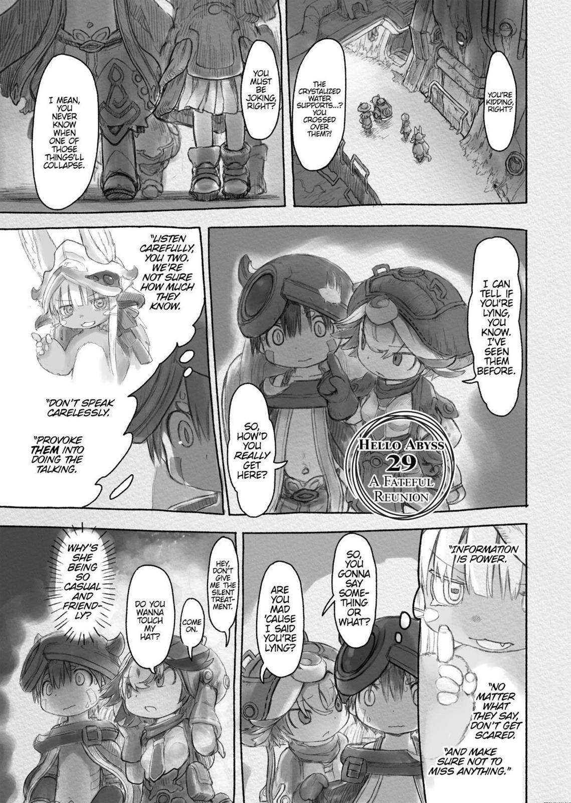 Read Made in Abyss ENGLISH Manga Online