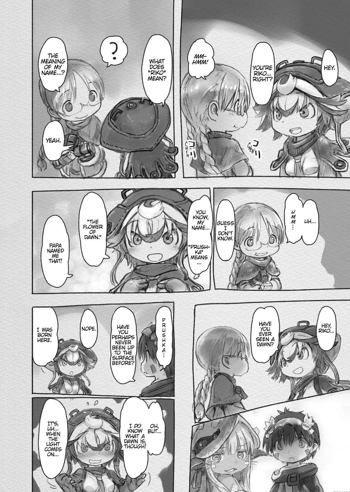 Read Made in Abyss ENGLISH Manga Online