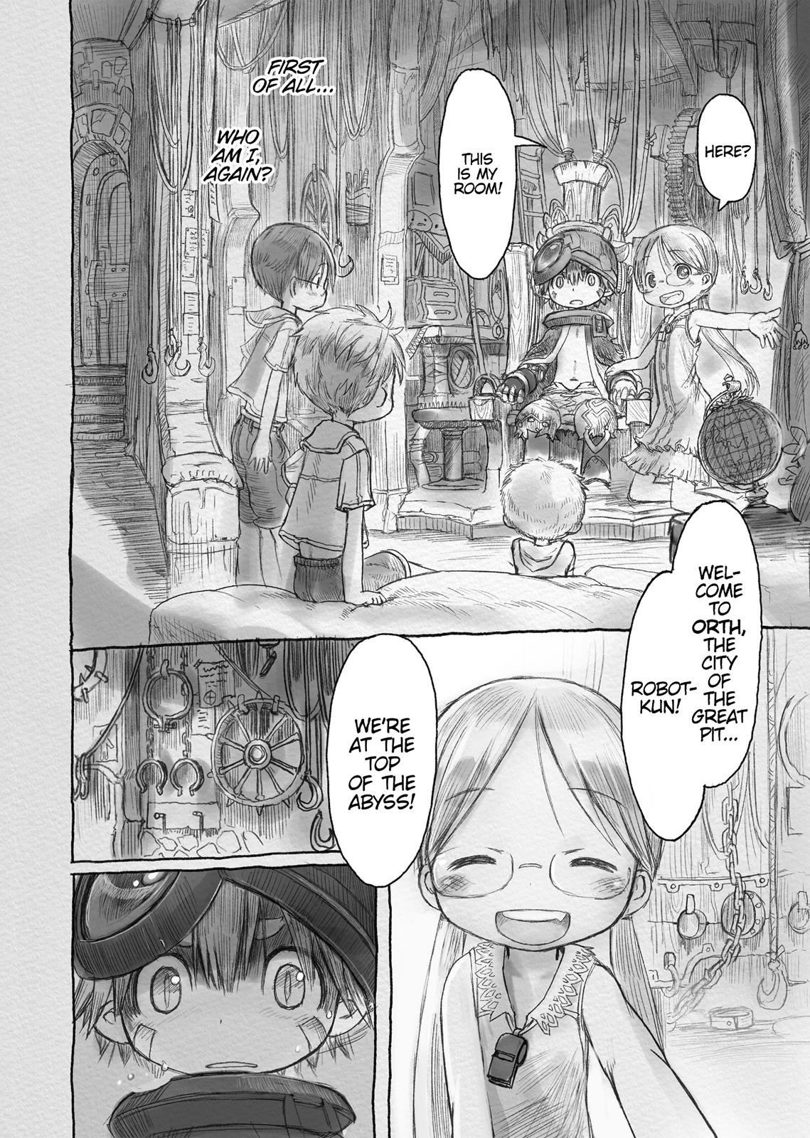 Read Made in Abyss ENGLISH Manga Online