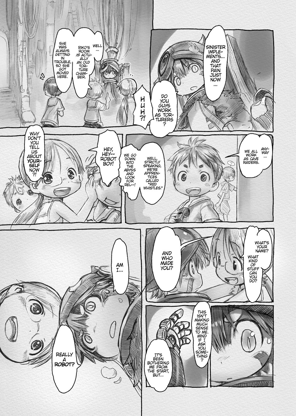 Read Made in Abyss ENGLISH Manga Online