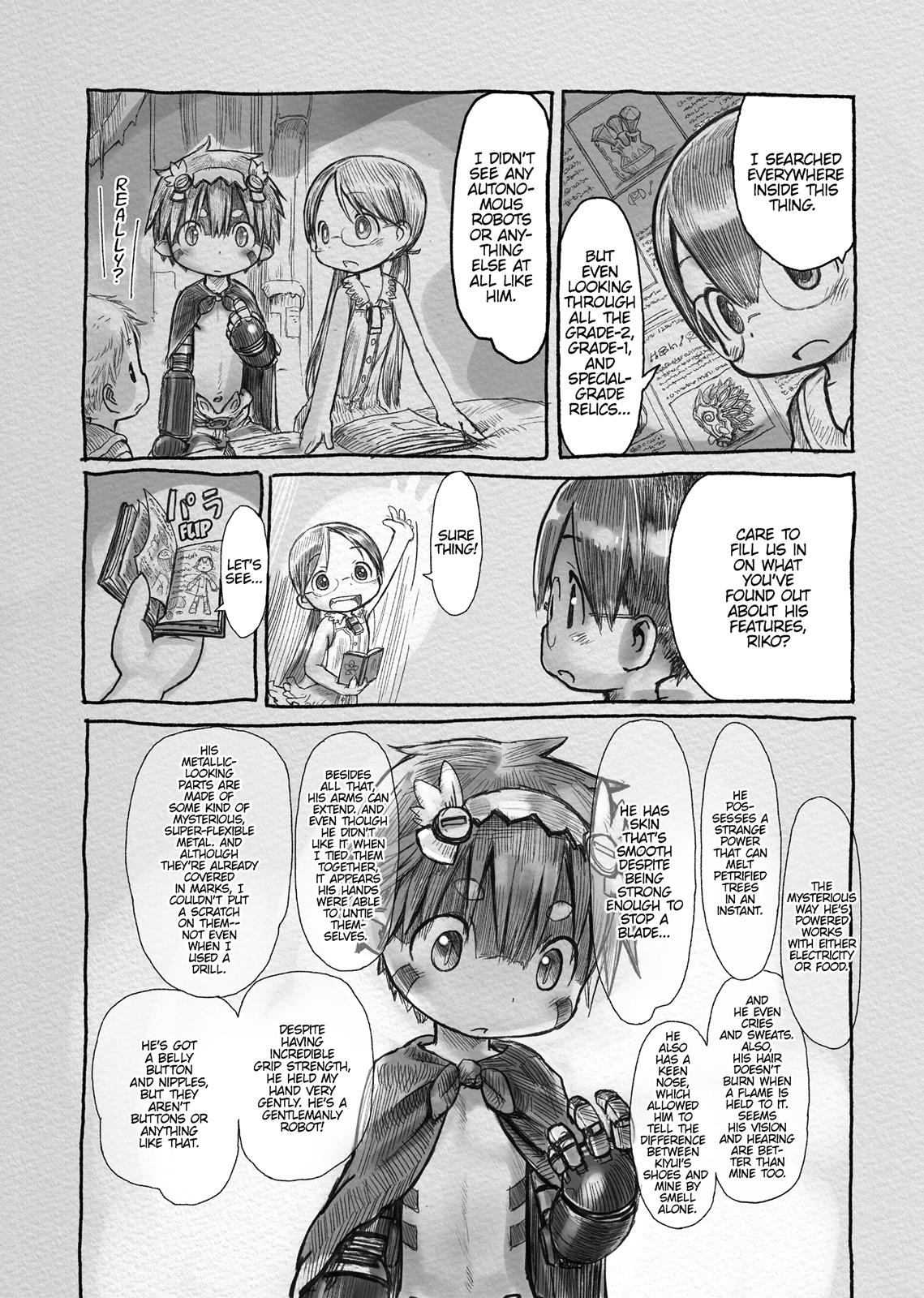 Read Made in Abyss ENGLISH Manga Online