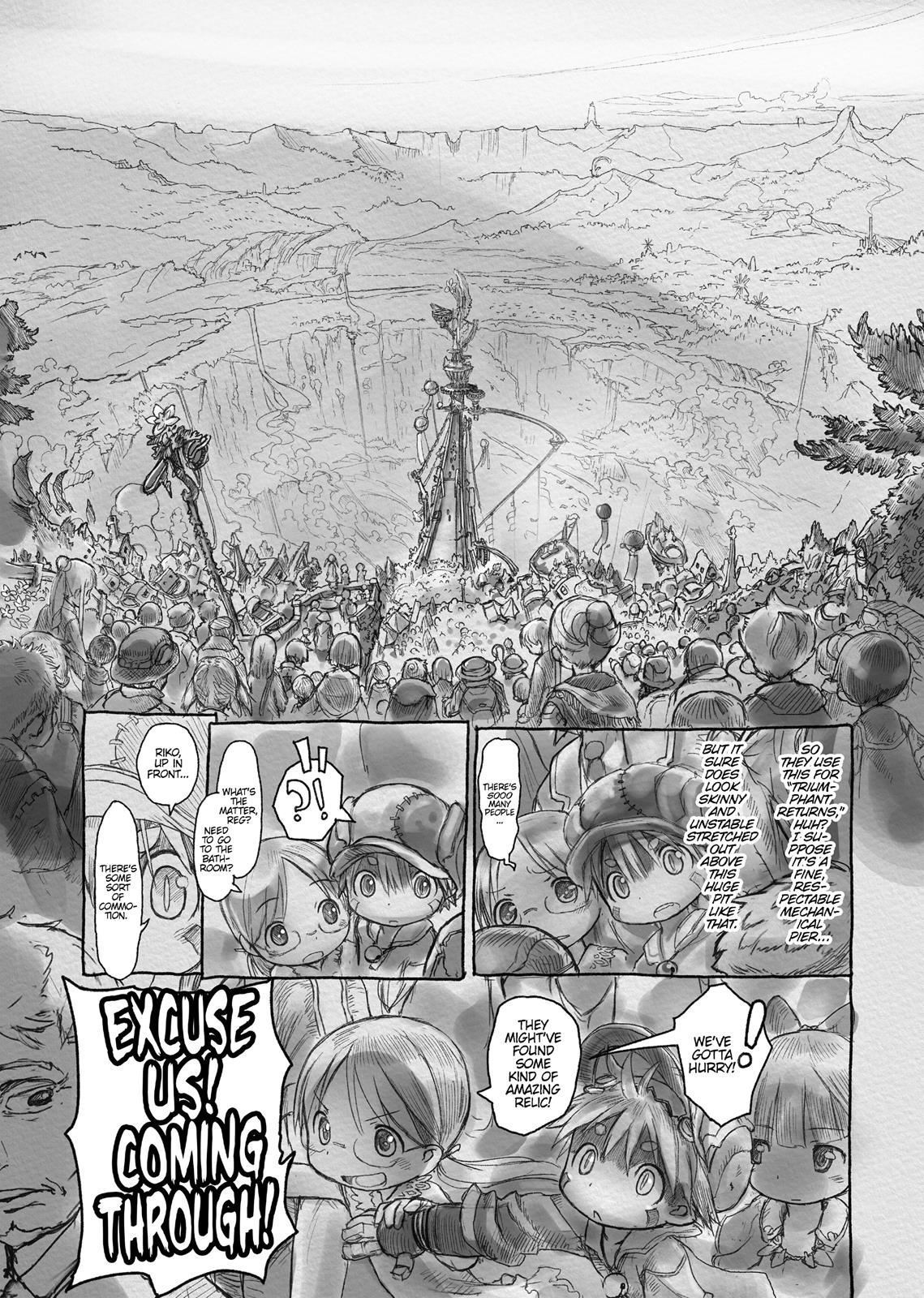 Read Made in Abyss ENGLISH Manga Online