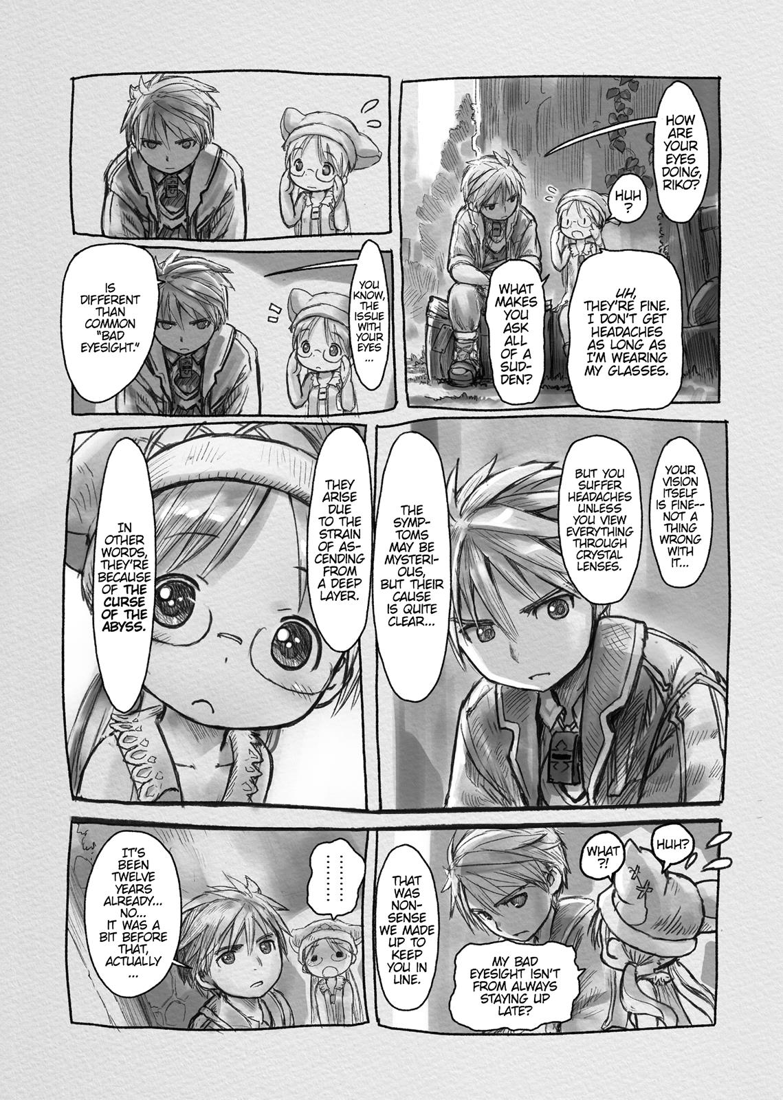Read Made in Abyss ENGLISH Manga Online