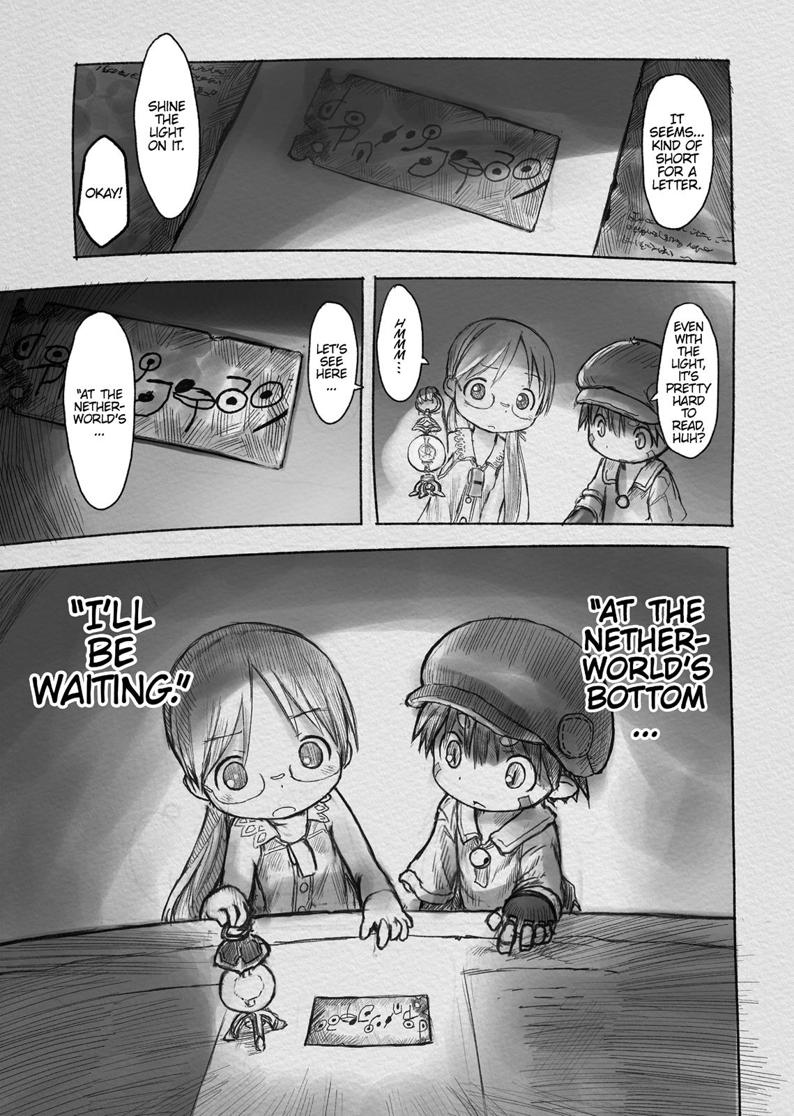 Read Made in Abyss ENGLISH Manga Online