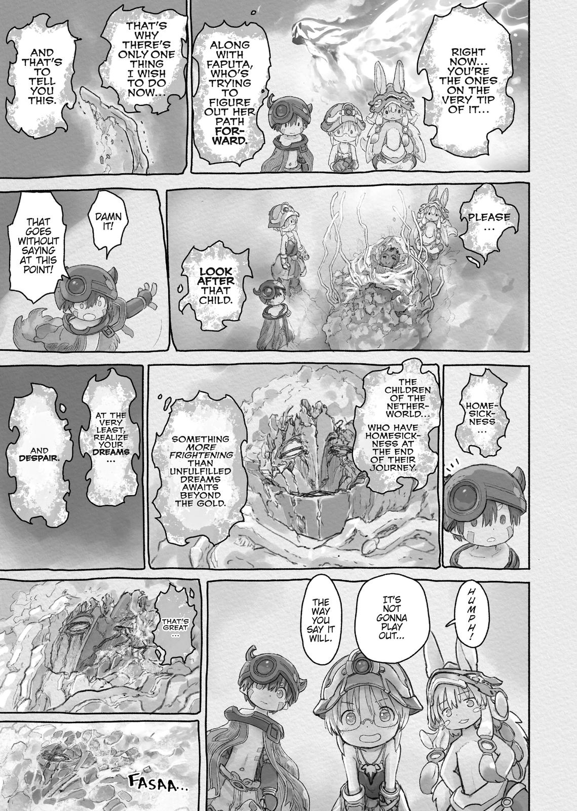 Read Made in Abyss ENGLISH Manga Online