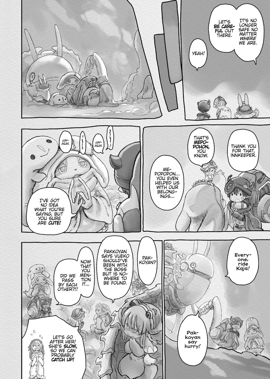 Read Made in Abyss ENGLISH Manga Online