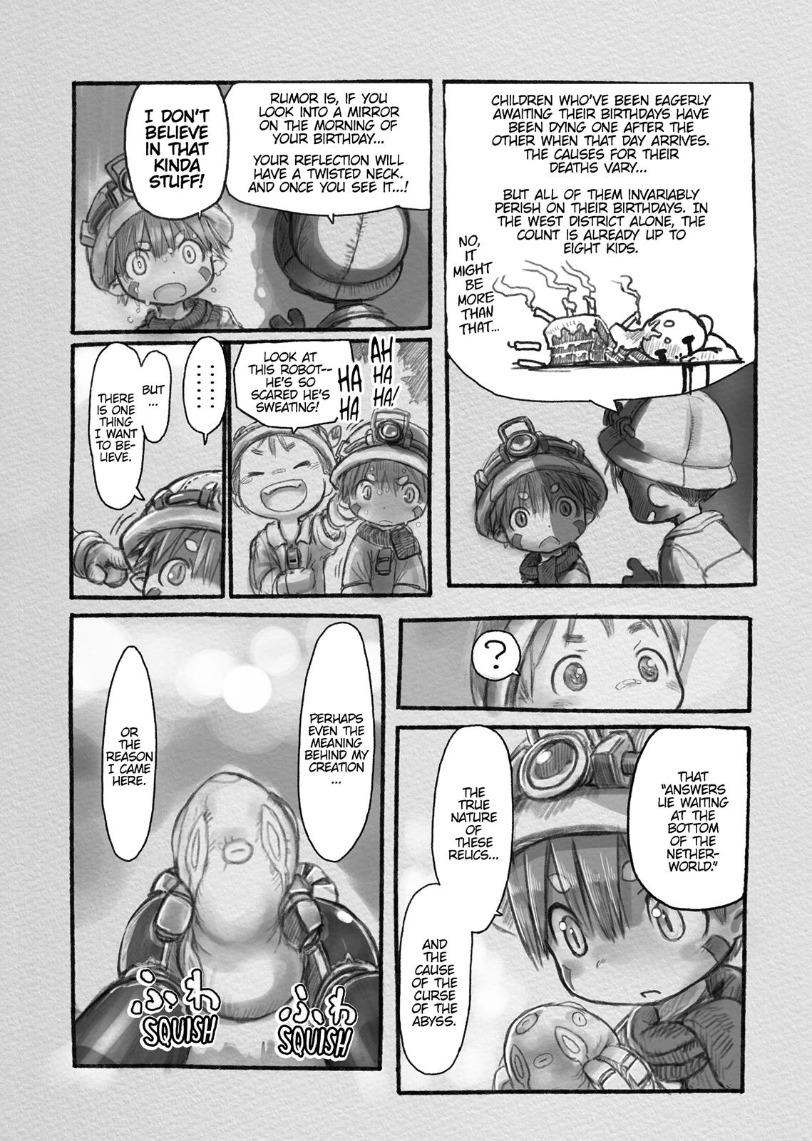 Read Made in Abyss ENGLISH Manga Online