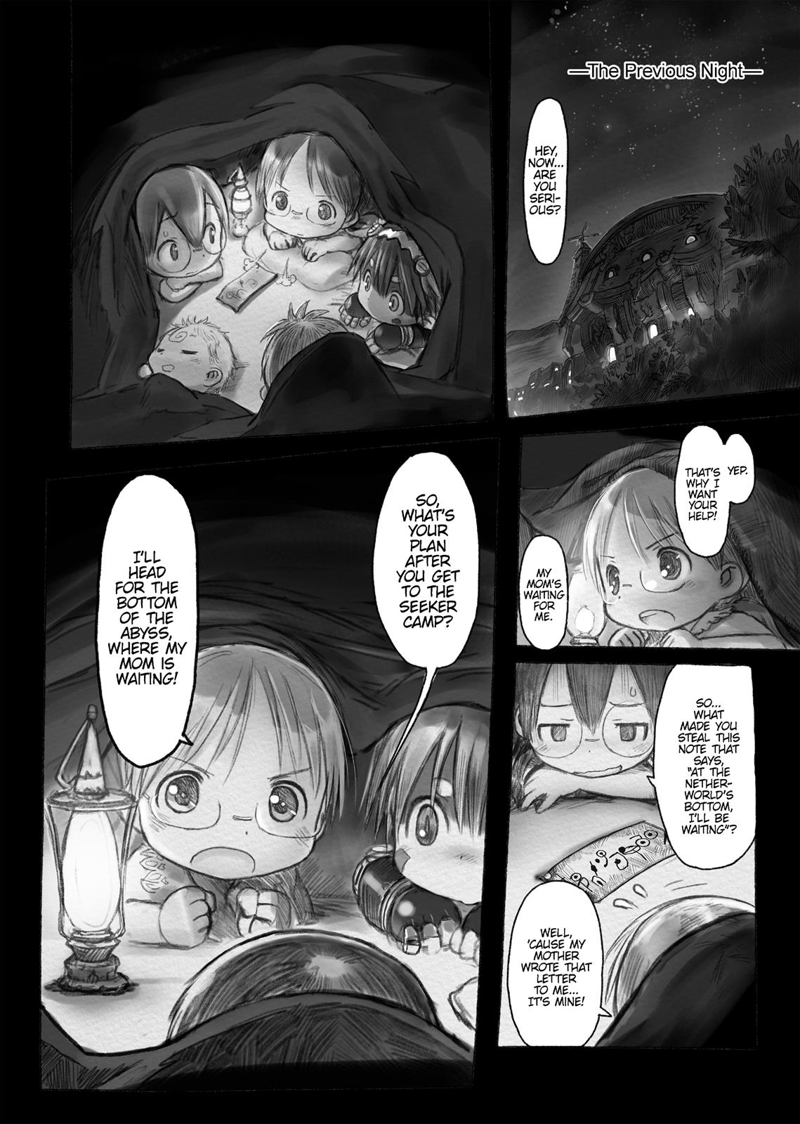 Read Made in Abyss ENGLISH Manga Online
