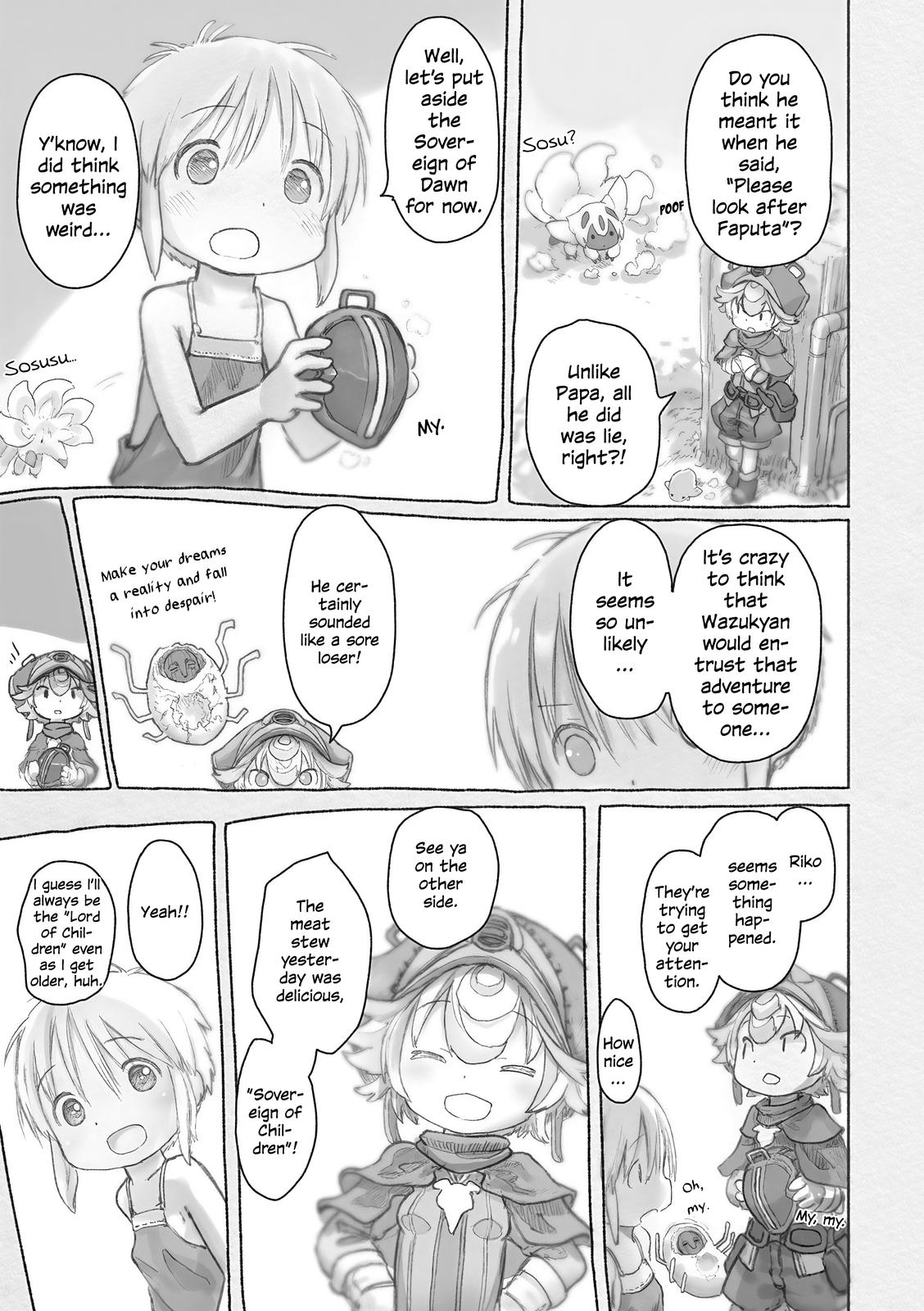 Read Made in Abyss ENGLISH Manga Online