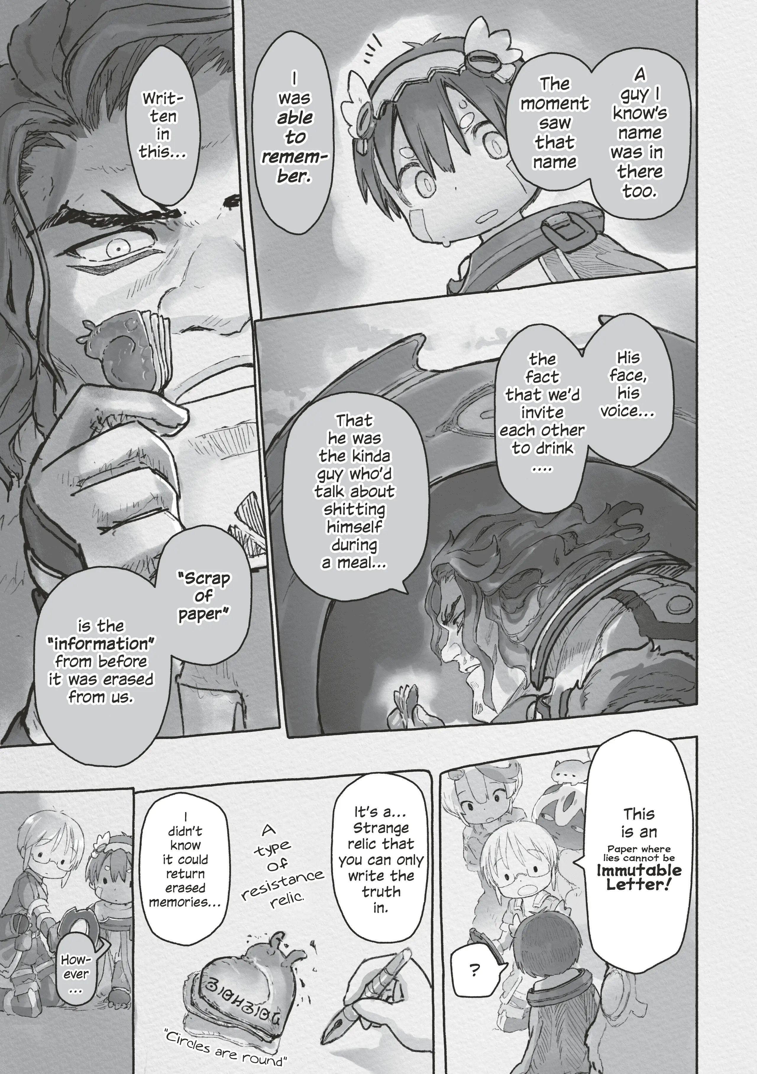 Read Made in Abyss ENGLISH Manga Online