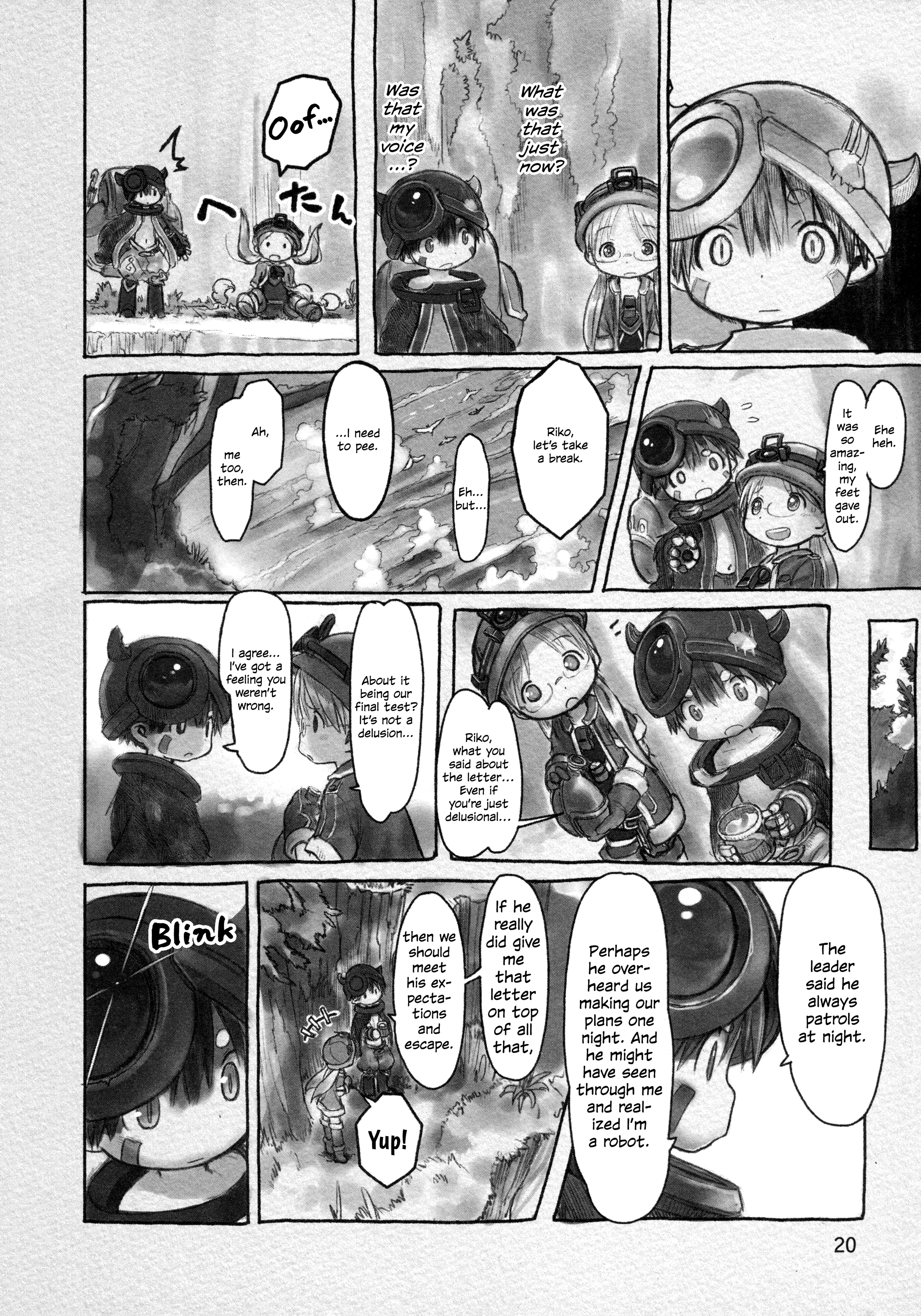 Read Made in Abyss ENGLISH Manga Online