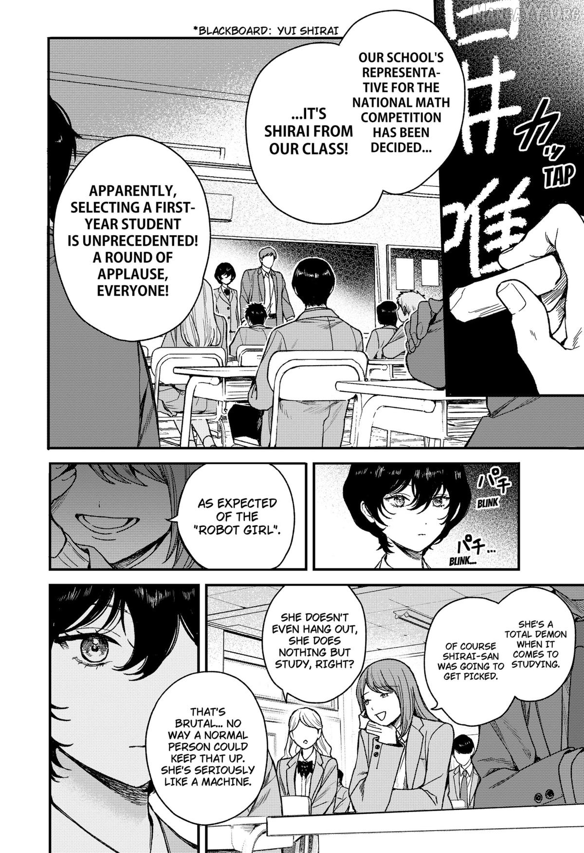 Read Manaka the Human and the Slaughter Robot ENGLISH Manga Online