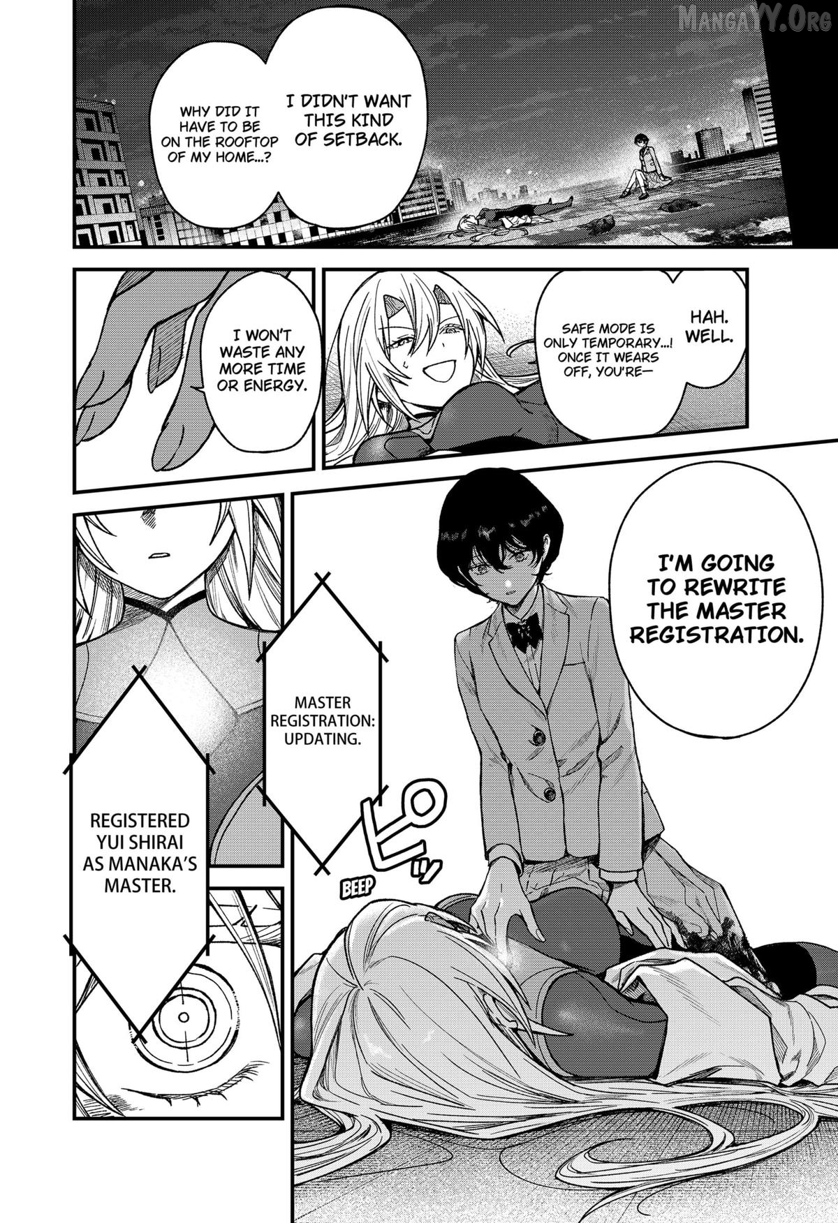 Read Manaka the Human and the Slaughter Robot ENGLISH Manga Online