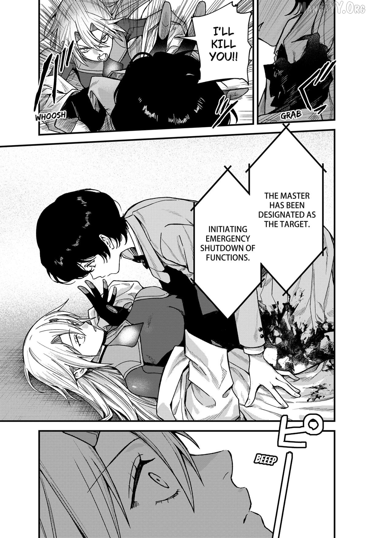 Read Manaka the Human and the Slaughter Robot ENGLISH Manga Online
