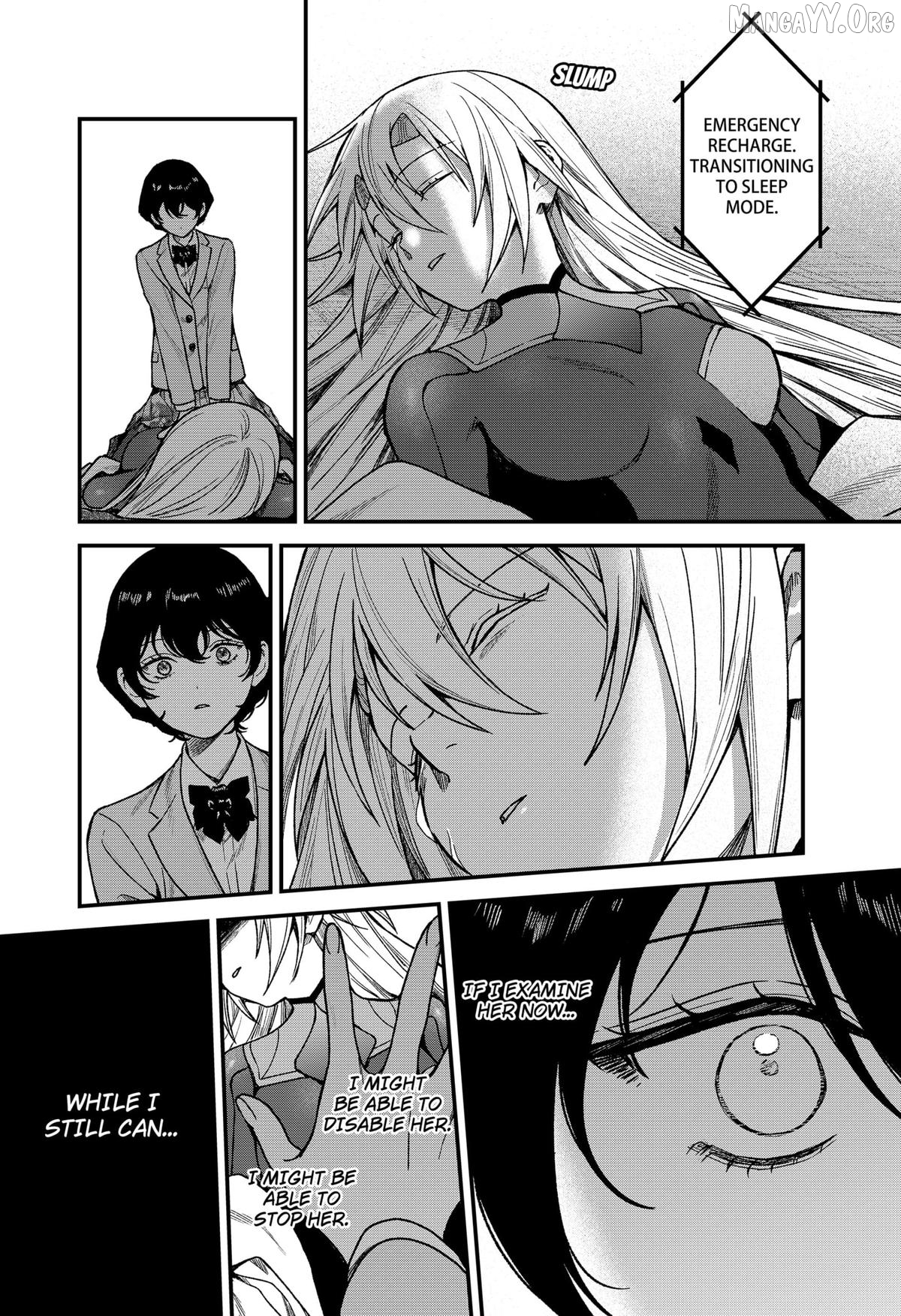 Read Manaka the Human and the Slaughter Robot ENGLISH Manga Online