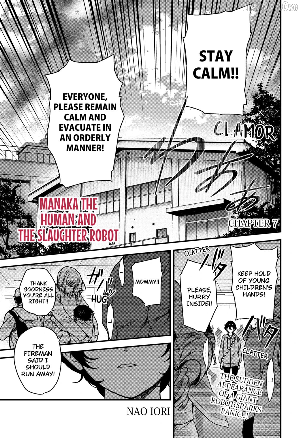 Read Manaka the Human and the Slaughter Robot ENGLISH Manga Online