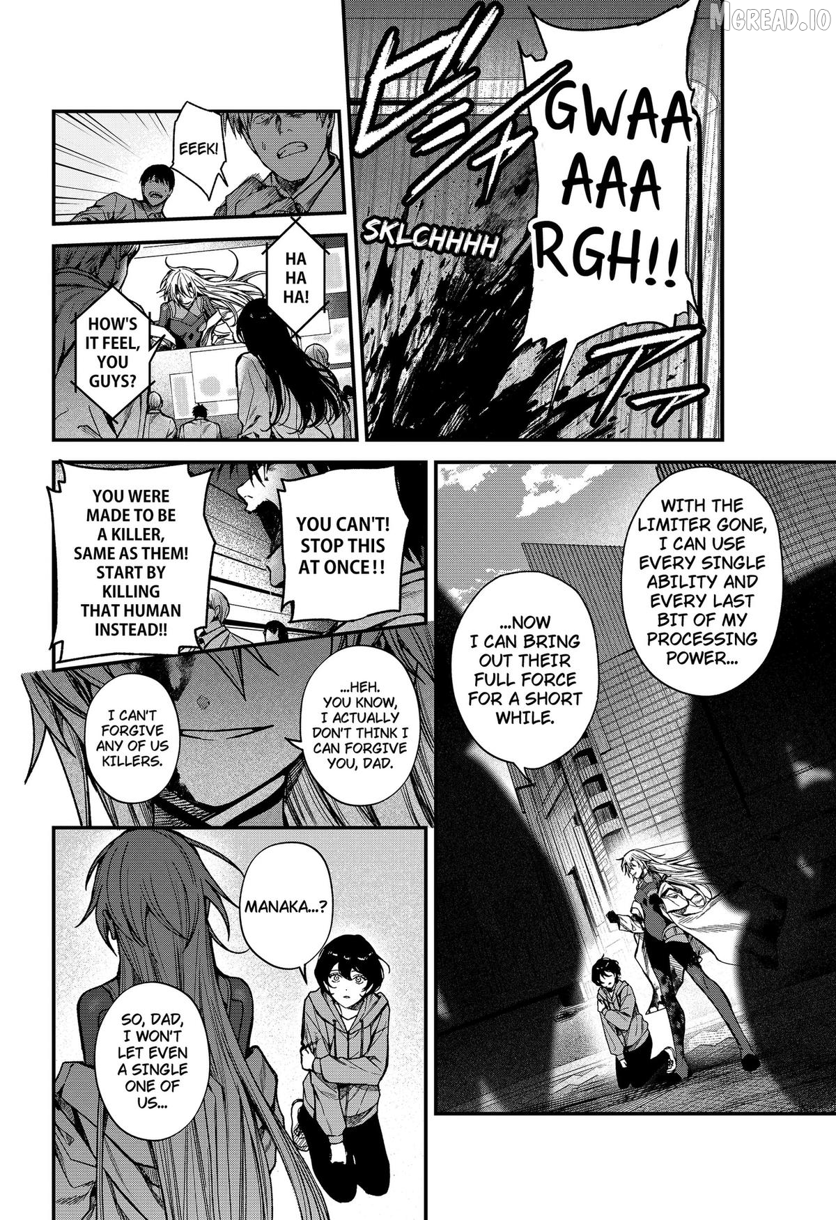 Read Manaka the Human and the Slaughter Robot ENGLISH Manga Online