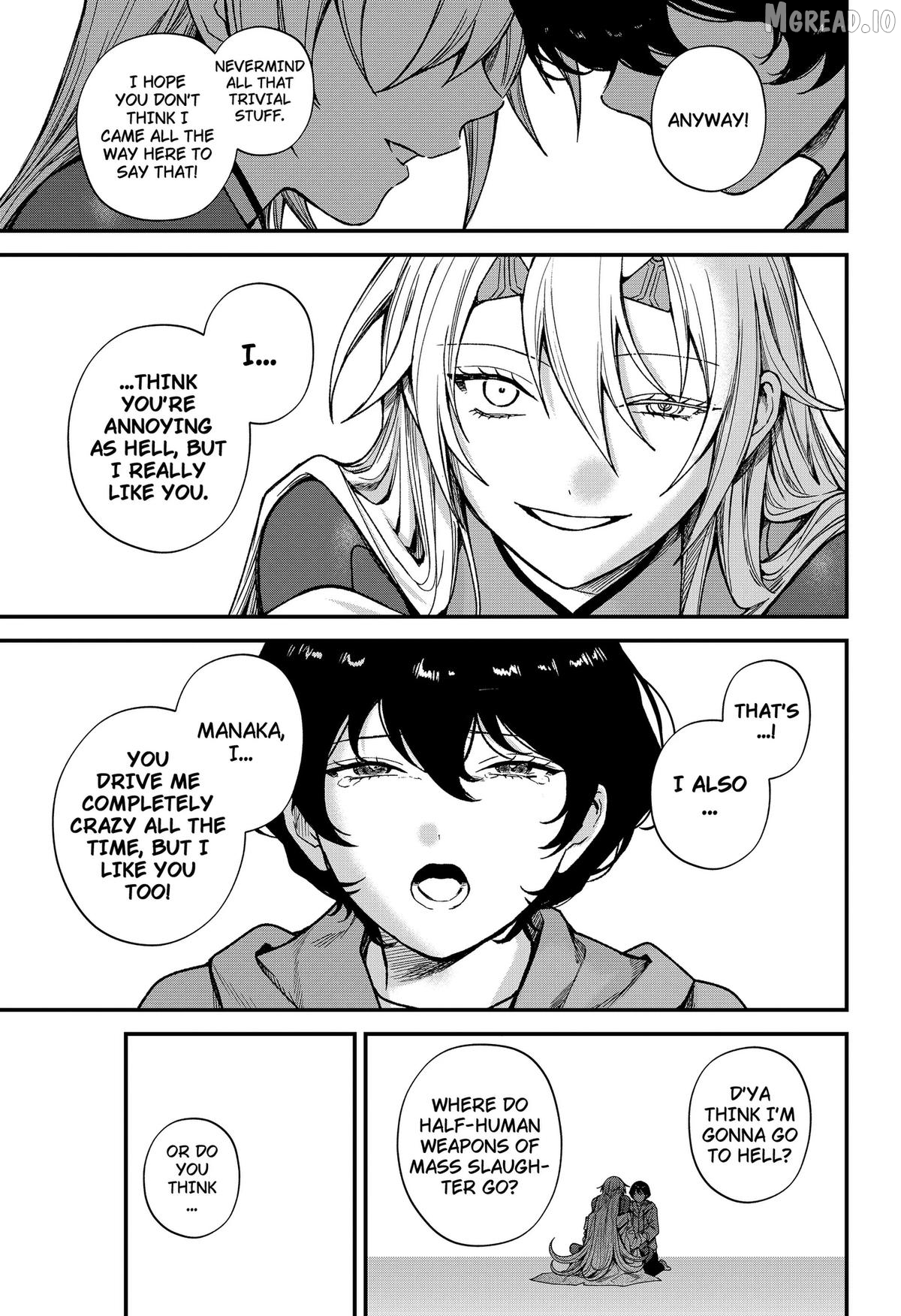 Read Manaka the Human and the Slaughter Robot ENGLISH Manga Online