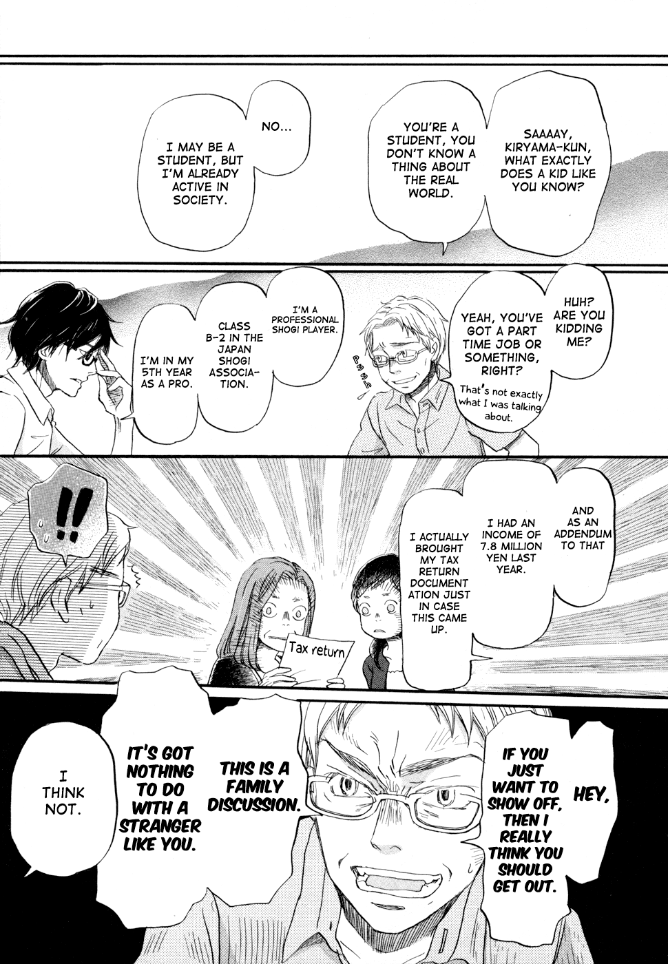 Read March Comes in Like a Lion ENGLISH Manga Online